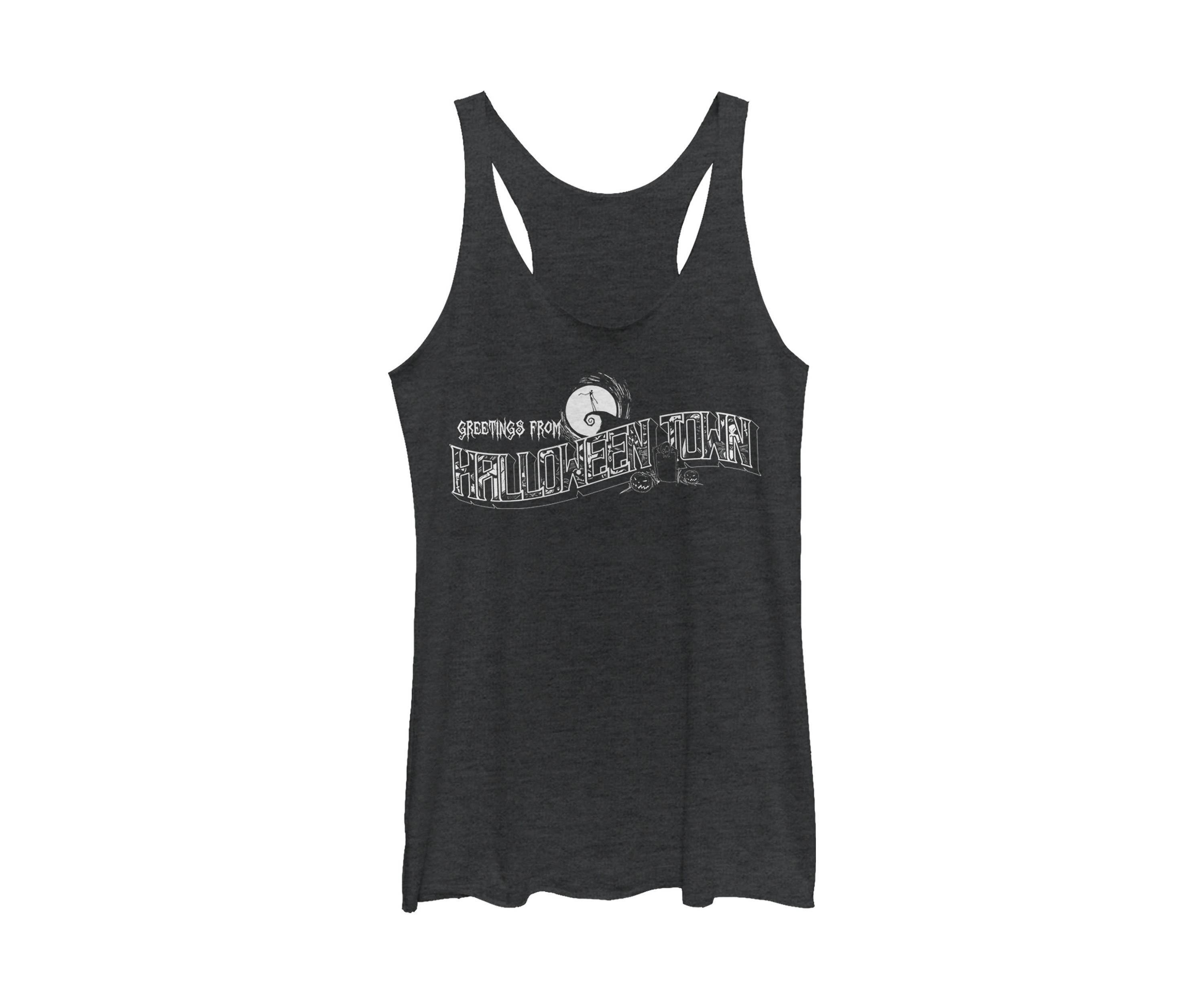 Juniors Licensed Disney Greetings Halloween Town Tank Top
