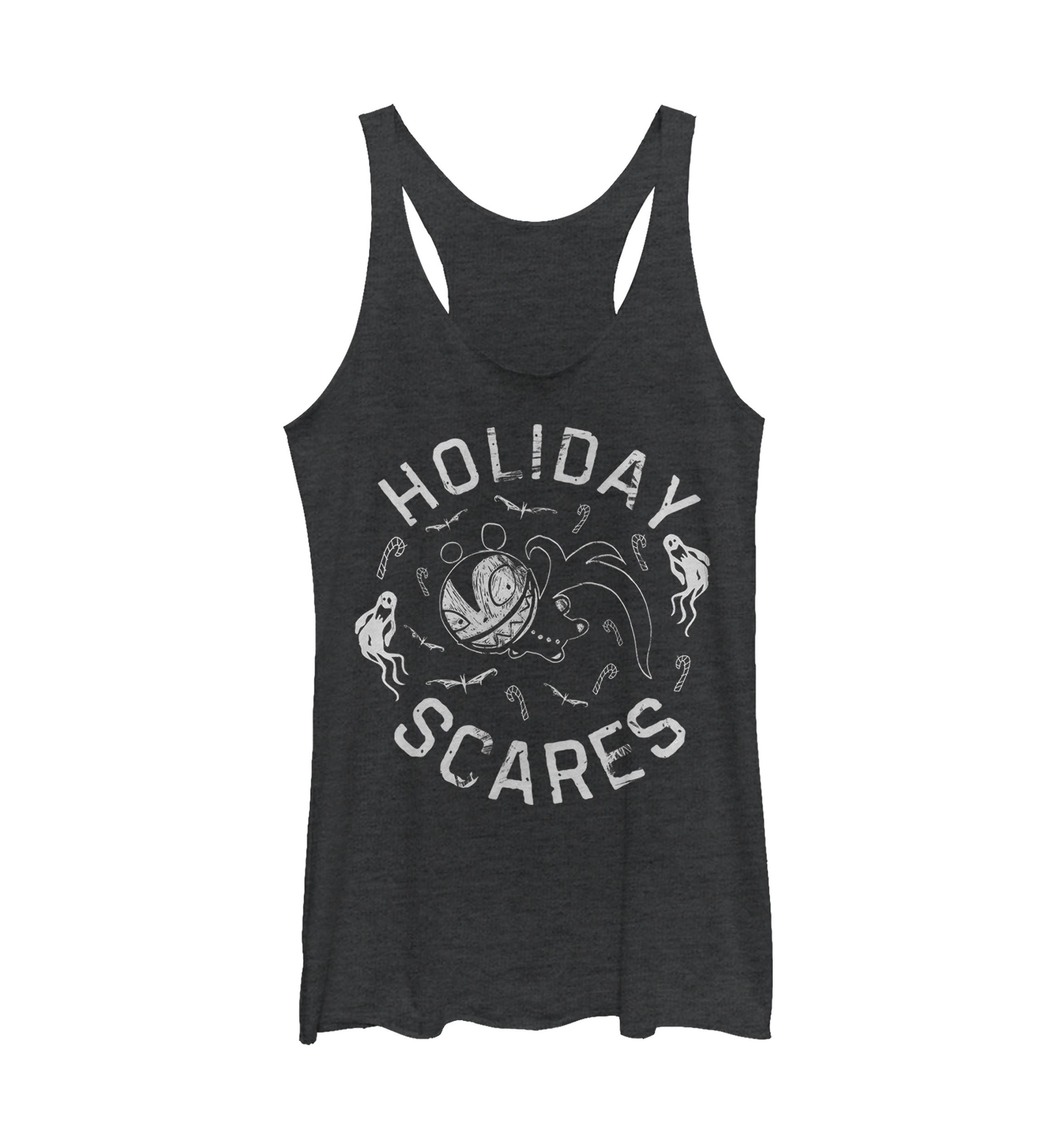Juniors Licensed Disney Holiday Scares Doll Tank Top