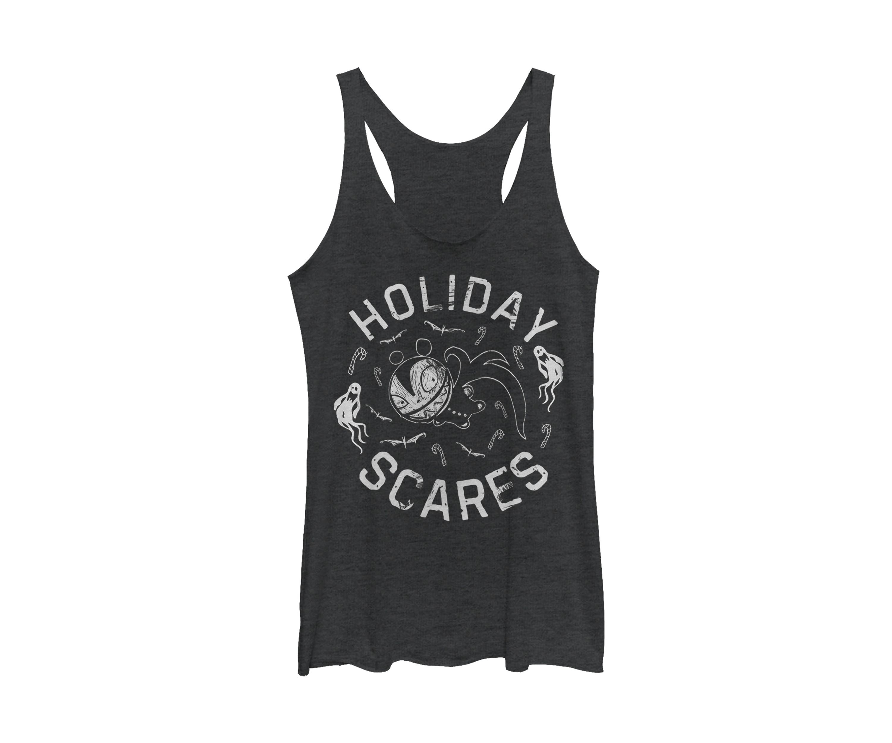 Juniors Licensed Disney Holiday Scares Doll Tank Top