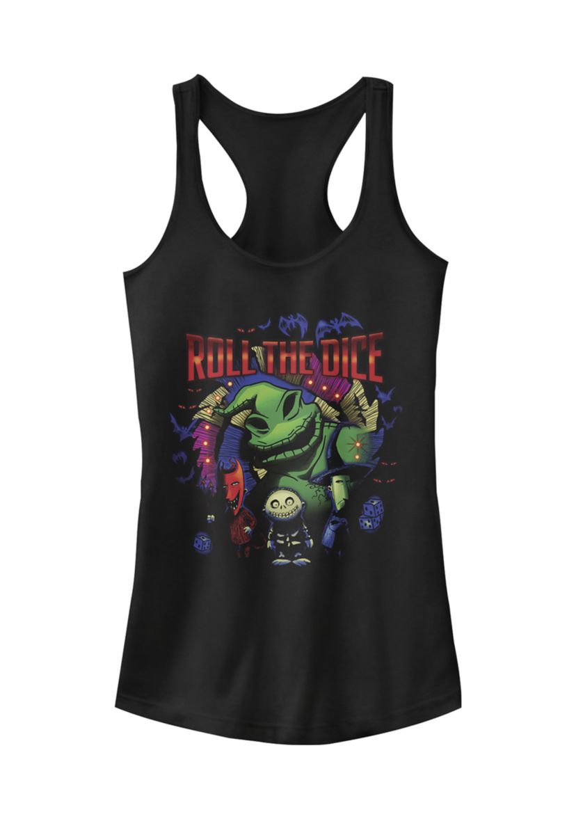 Juniors Licensed Disney Oogie Dice Tank Top
