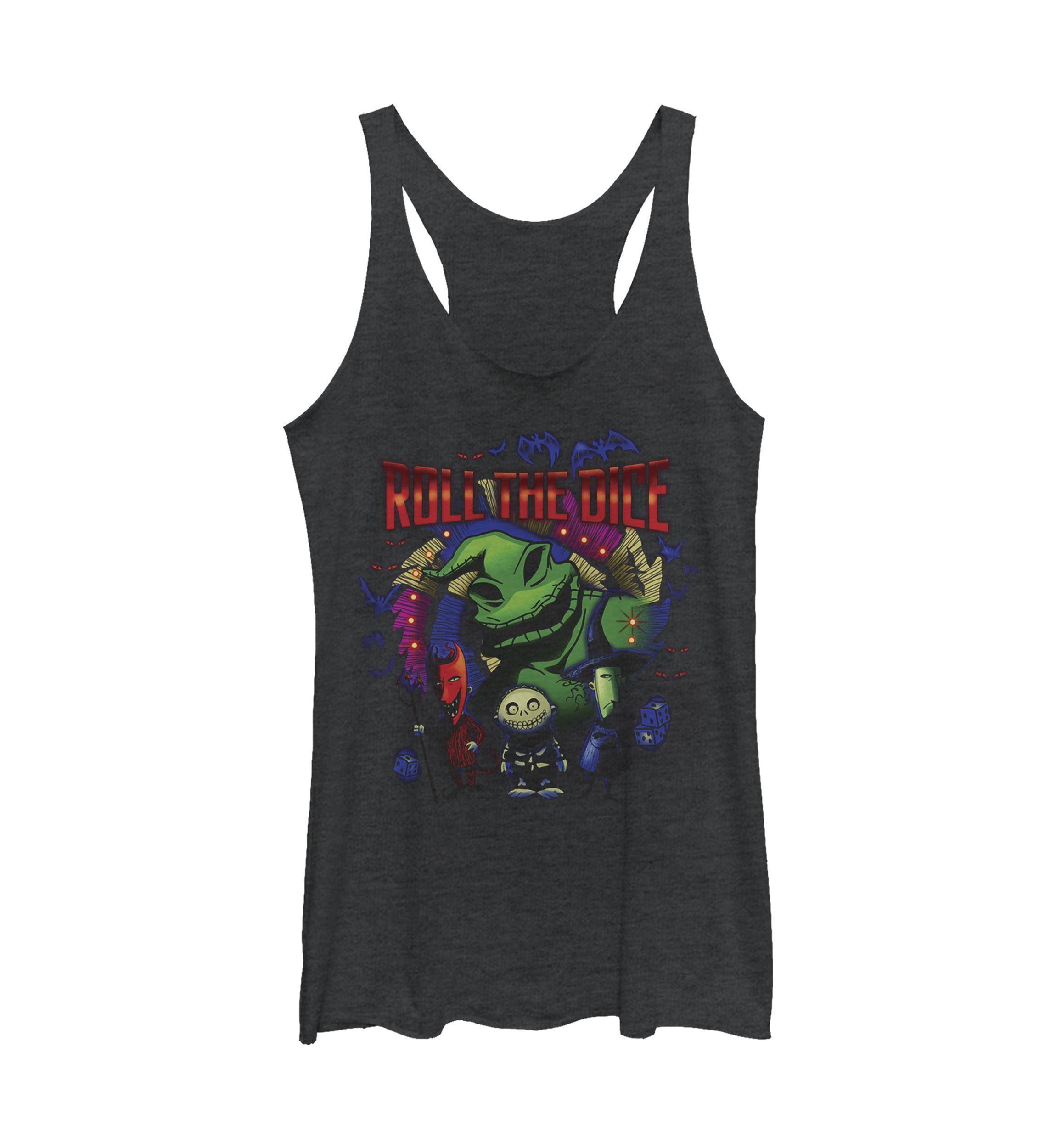 Juniors Licensed Disney Oogie Dice Tank Top