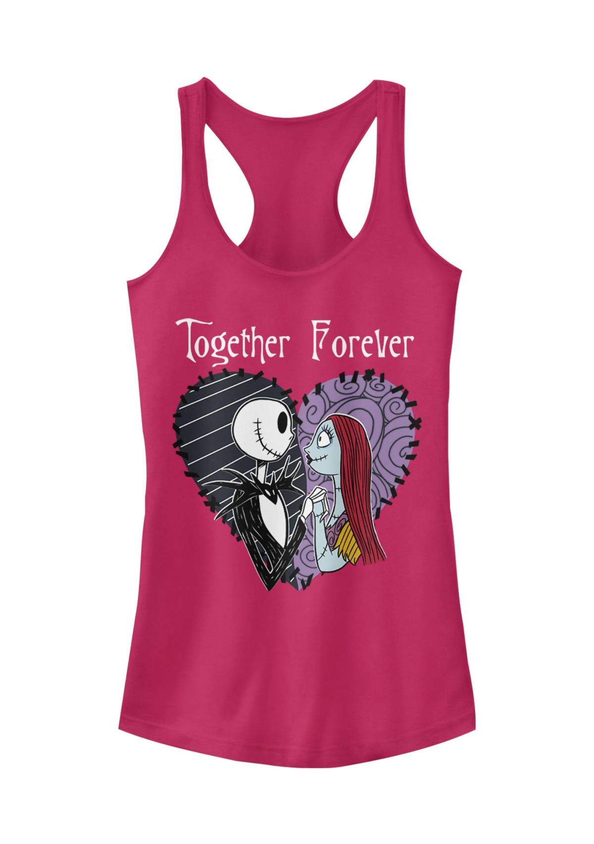 Juniors Licensed Disney Together Forever Tank Top