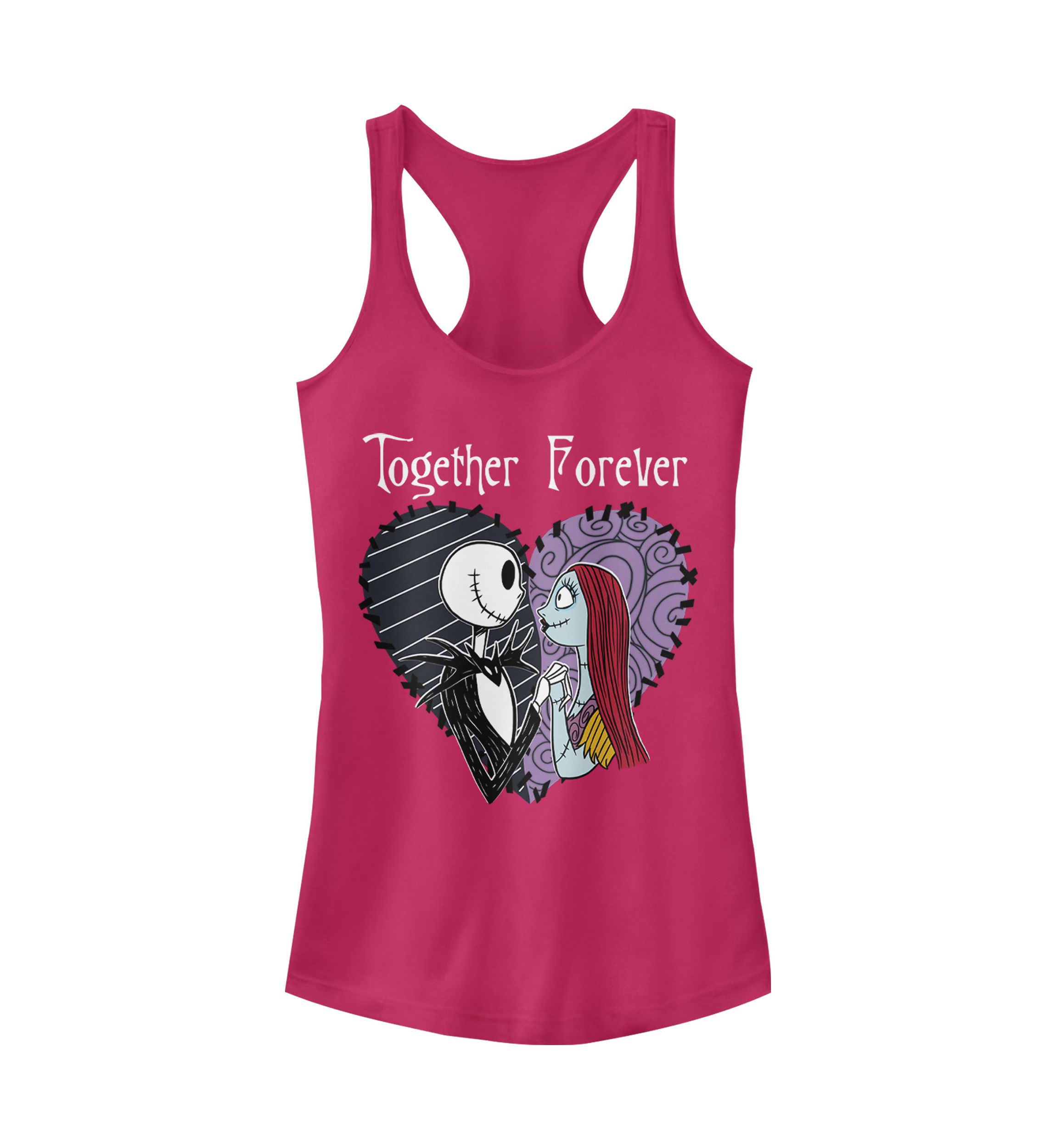 Juniors Licensed Disney Together Forever Tank Top