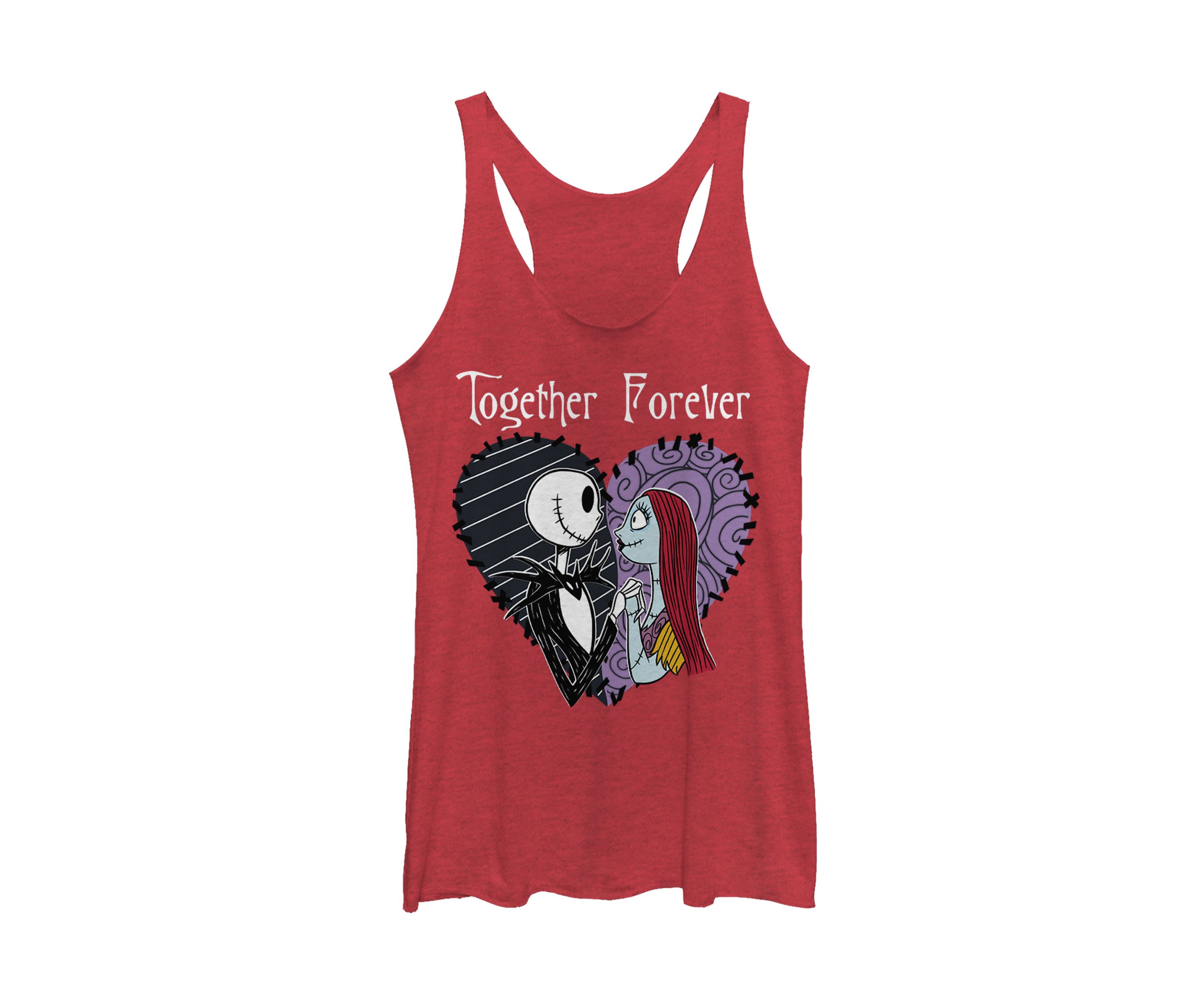 Juniors Licensed Disney Together Forever Tank Top