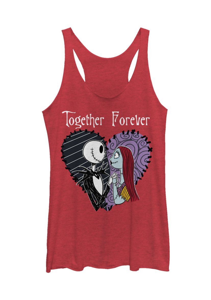 Juniors Licensed Disney Together Forever Tank Top