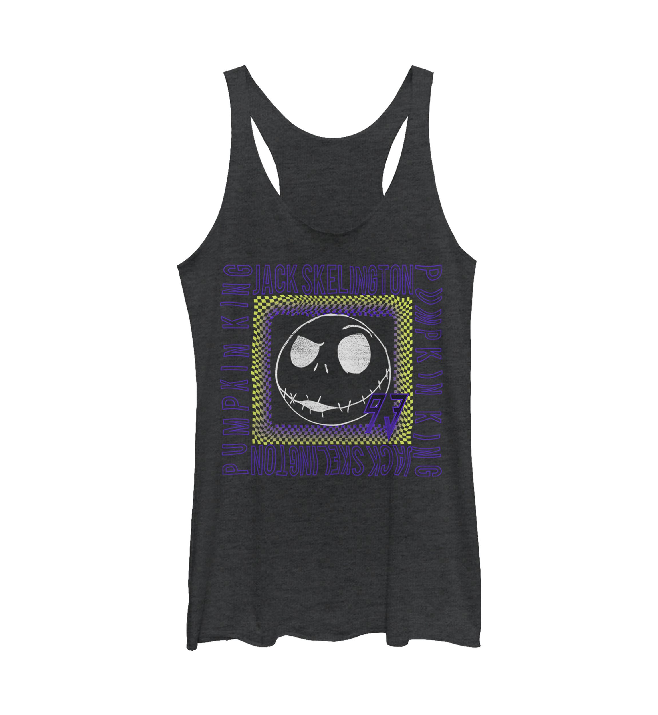 Juniors Licensed Disney Jack Skate Tank Top
