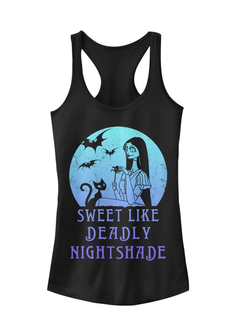 Juniors Licensed Disney Sally Moon Tank Top