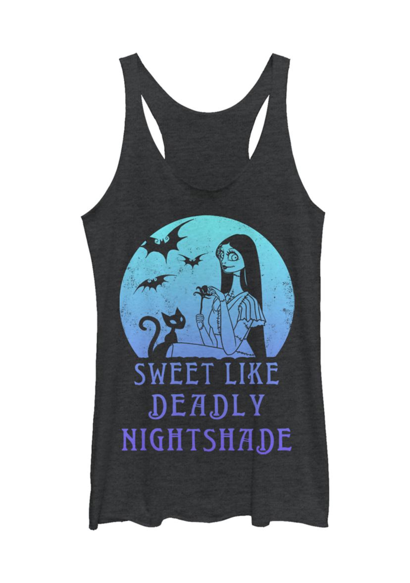 Juniors Licensed Disney Sally Moon Tank Top