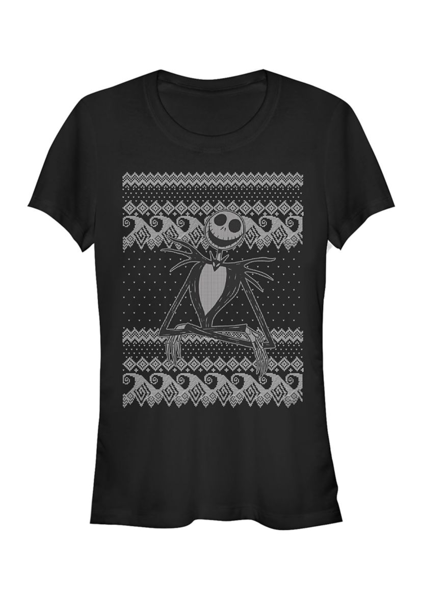 Juniors Officially Licensed Disney Nightmare Before Christmas T-Shirt