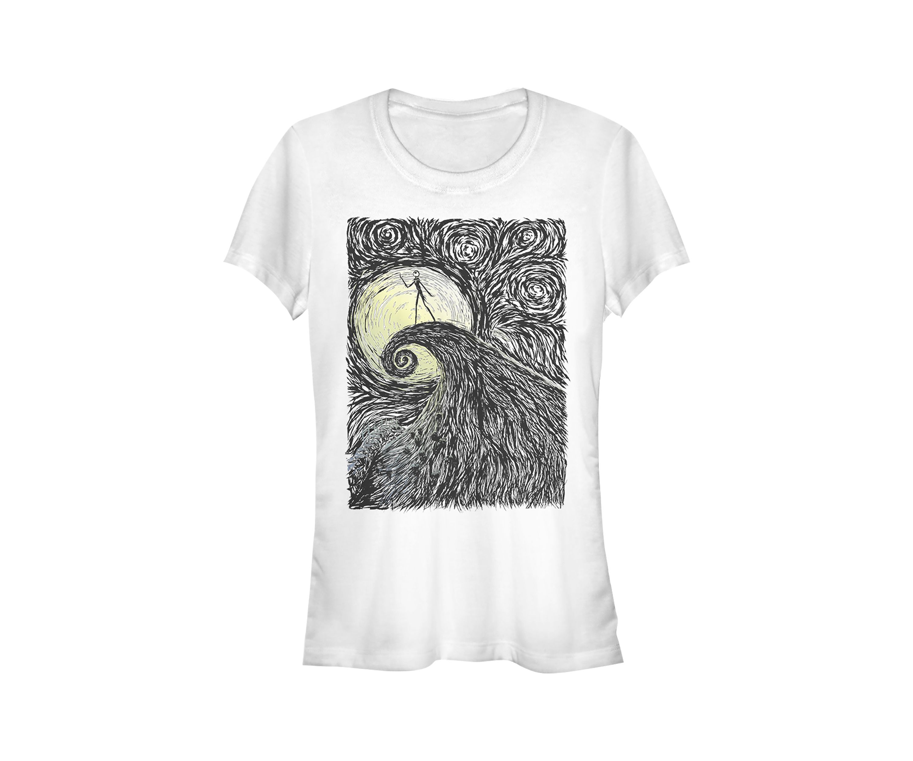 Juniors Officially Licensed Disney Nightmare Before Christmas T-Shirt