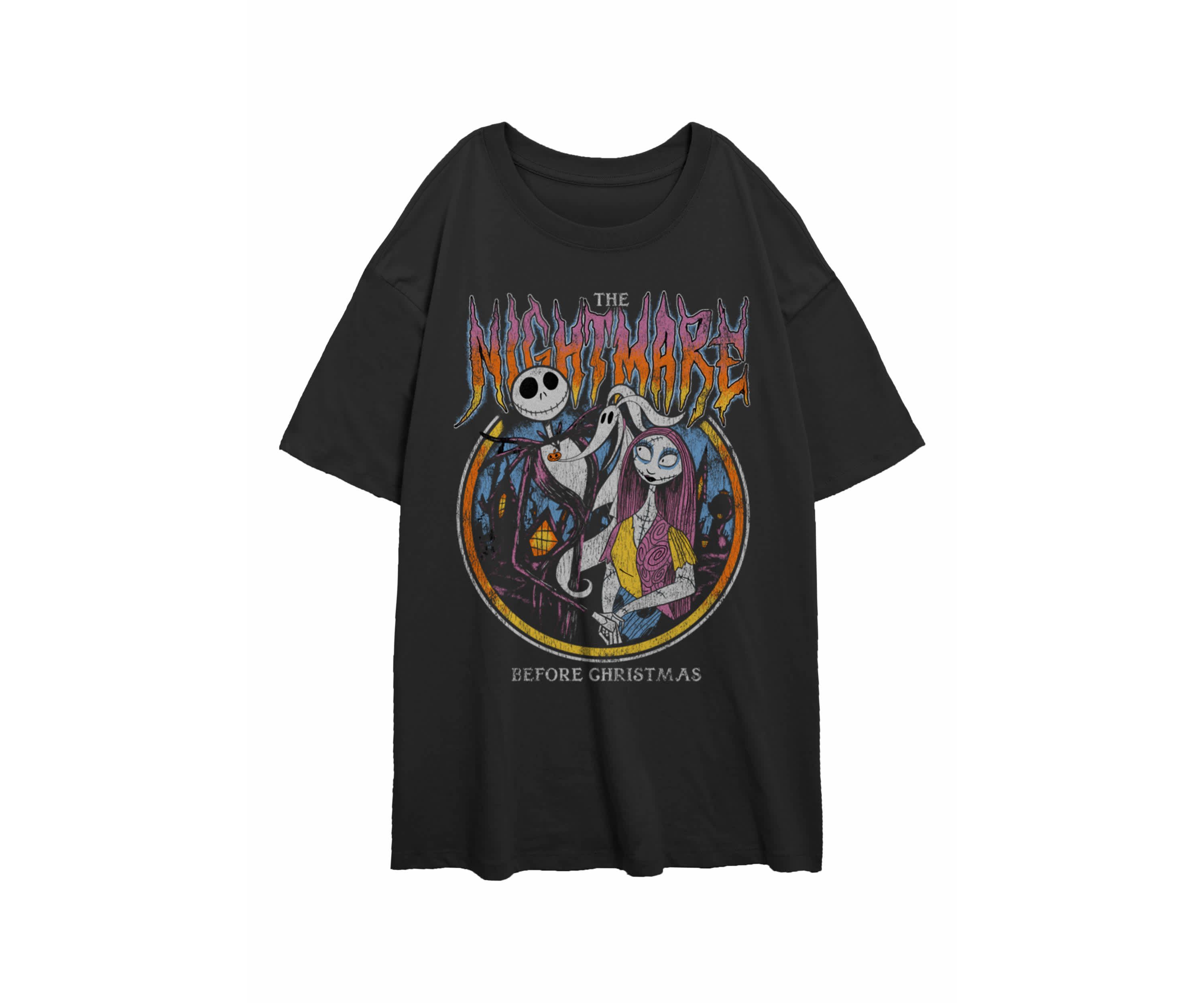Nightmare Metal Circle Graphic T-Shirt