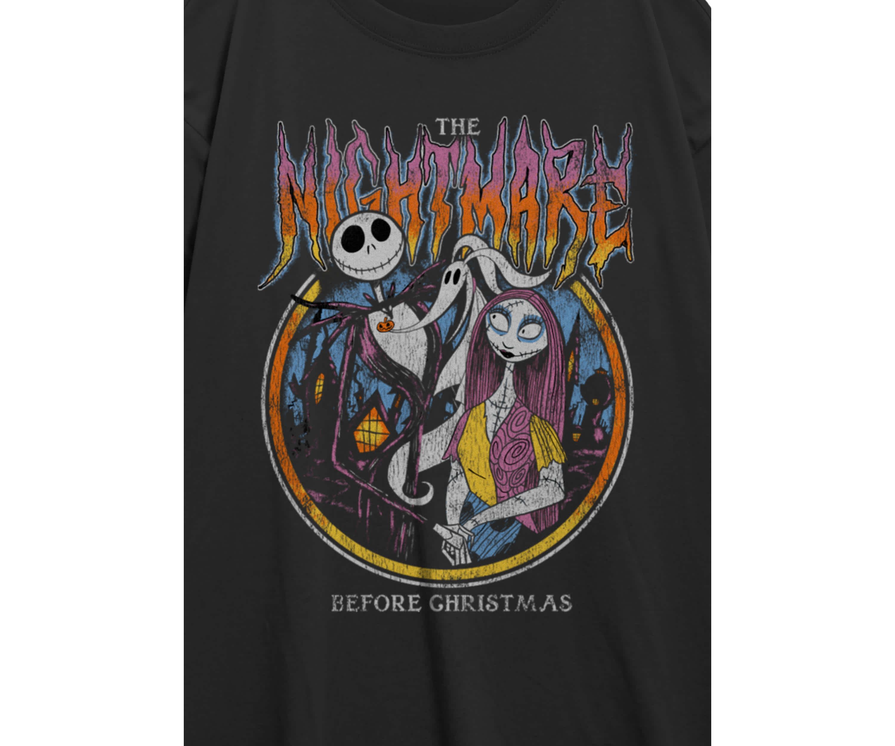 Nightmare Metal Circle Graphic T-Shirt