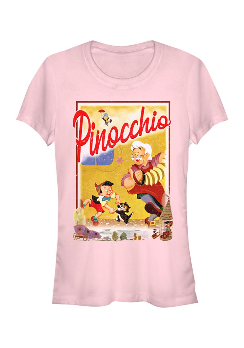 Juniors Licensed Disney Storybook Poster T-Shirt