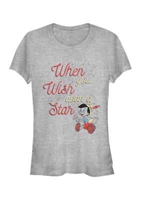 Women's Juniors' Licensed Disney Wishing Star T-Shirt