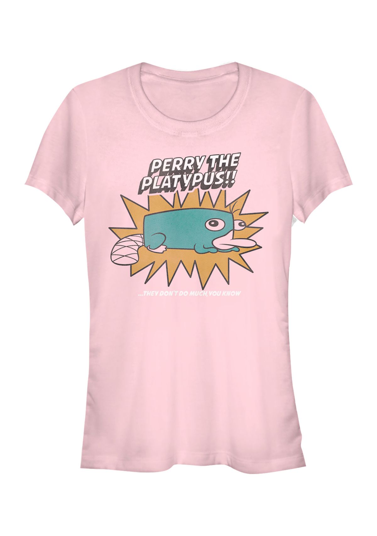 Juniors Phineas and Ferb Perry The Platypus T-Shirt