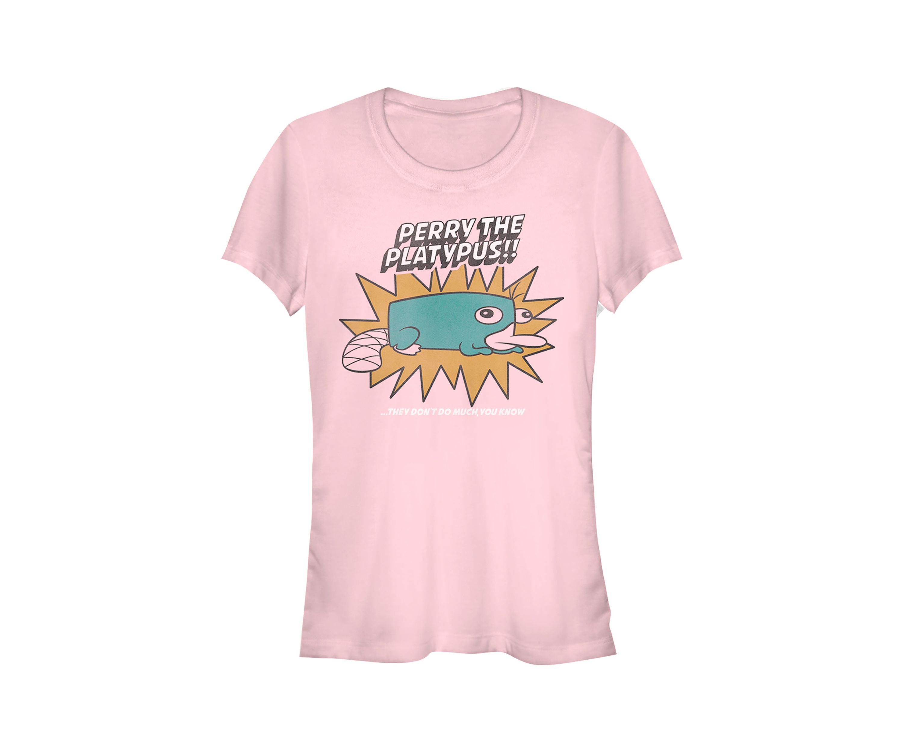 Juniors Phineas and Ferb Perry The Platypus T-Shirt