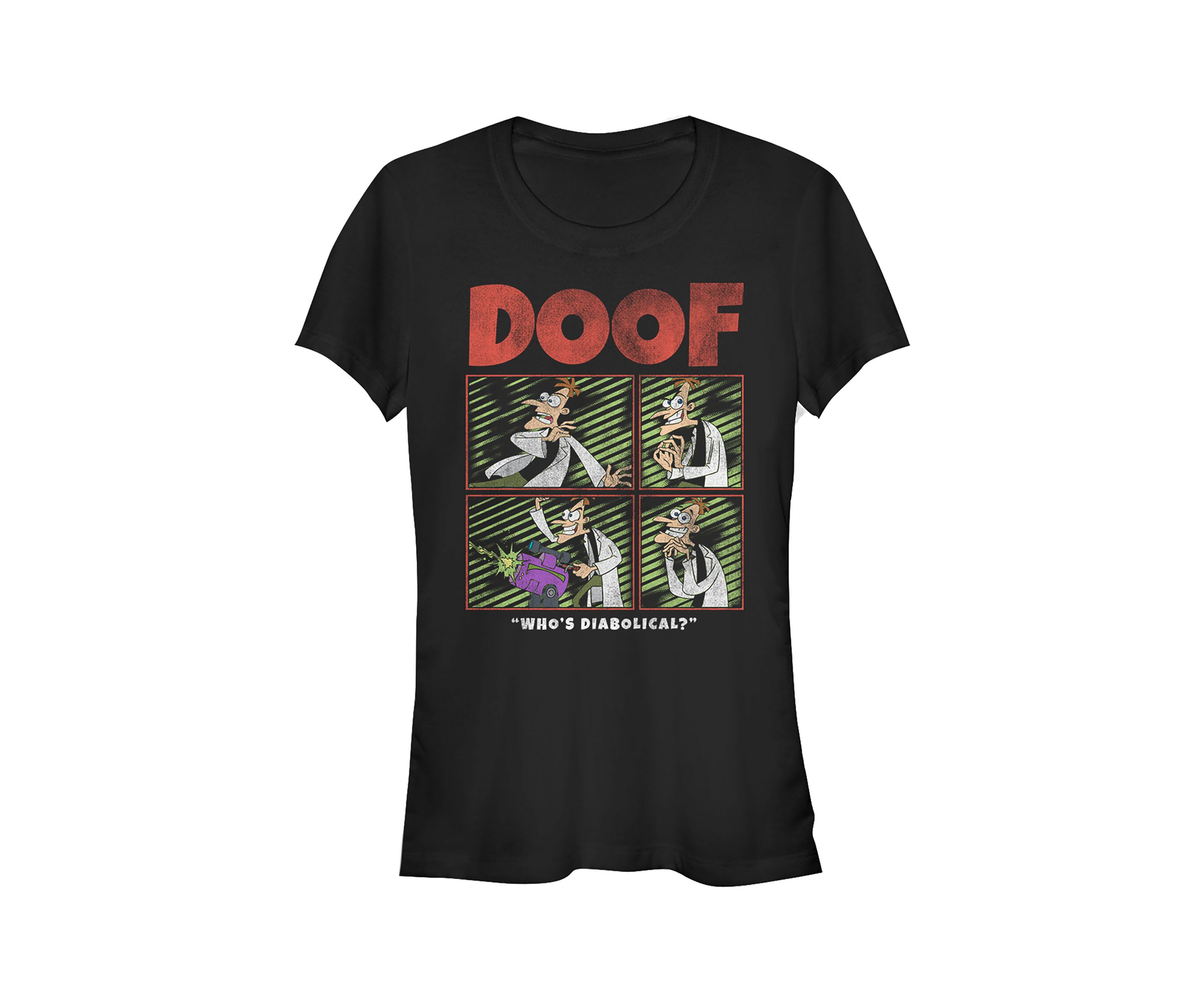 Juniors Phineas and Ferb Doof T-Shirt