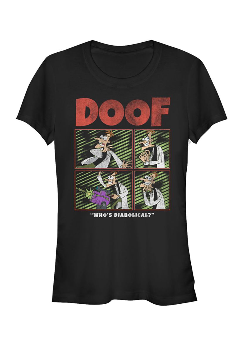 Juniors Phineas and Ferb Doof T-Shirt