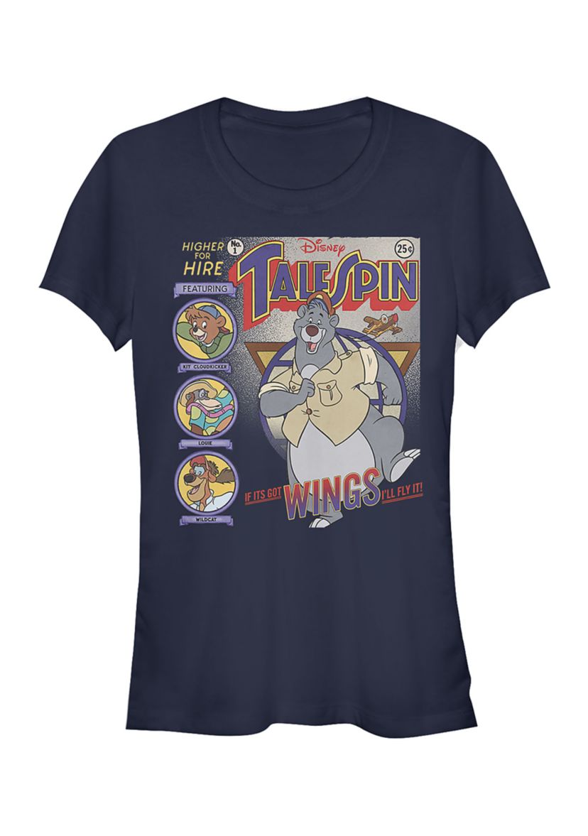 Juniors Officially Licensed Disney Talespin T-Shirt 