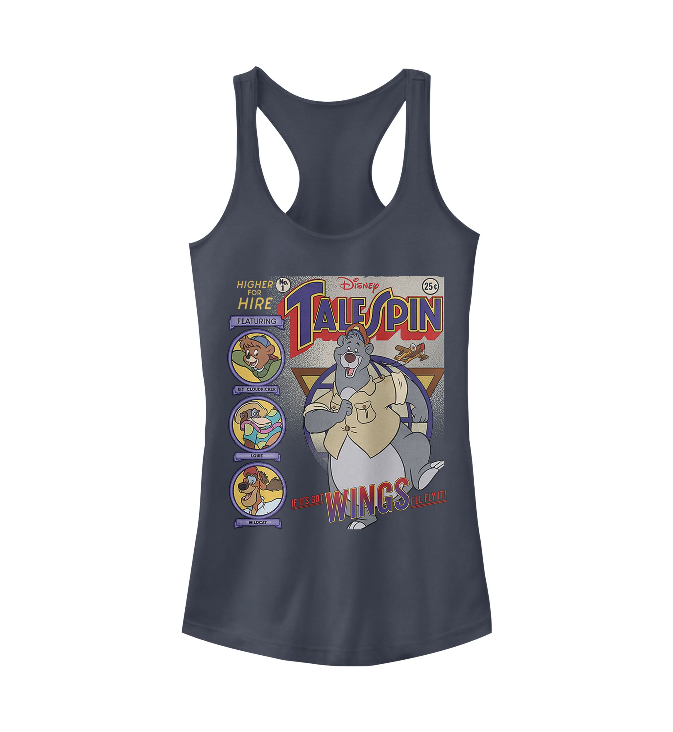 Juniors Officially Licensed Disney Talespin Tank