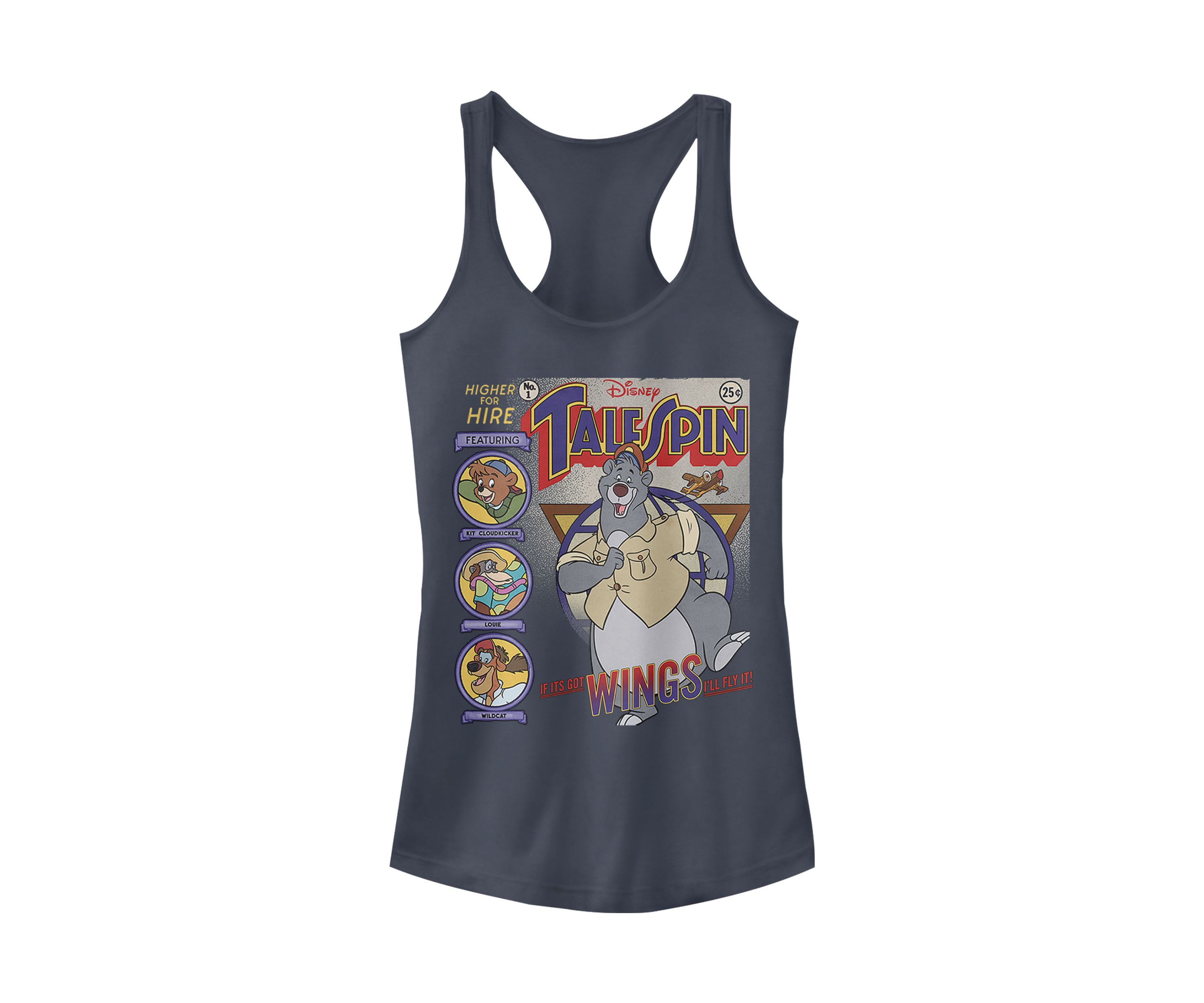 Juniors Officially Licensed Disney Talespin Tank