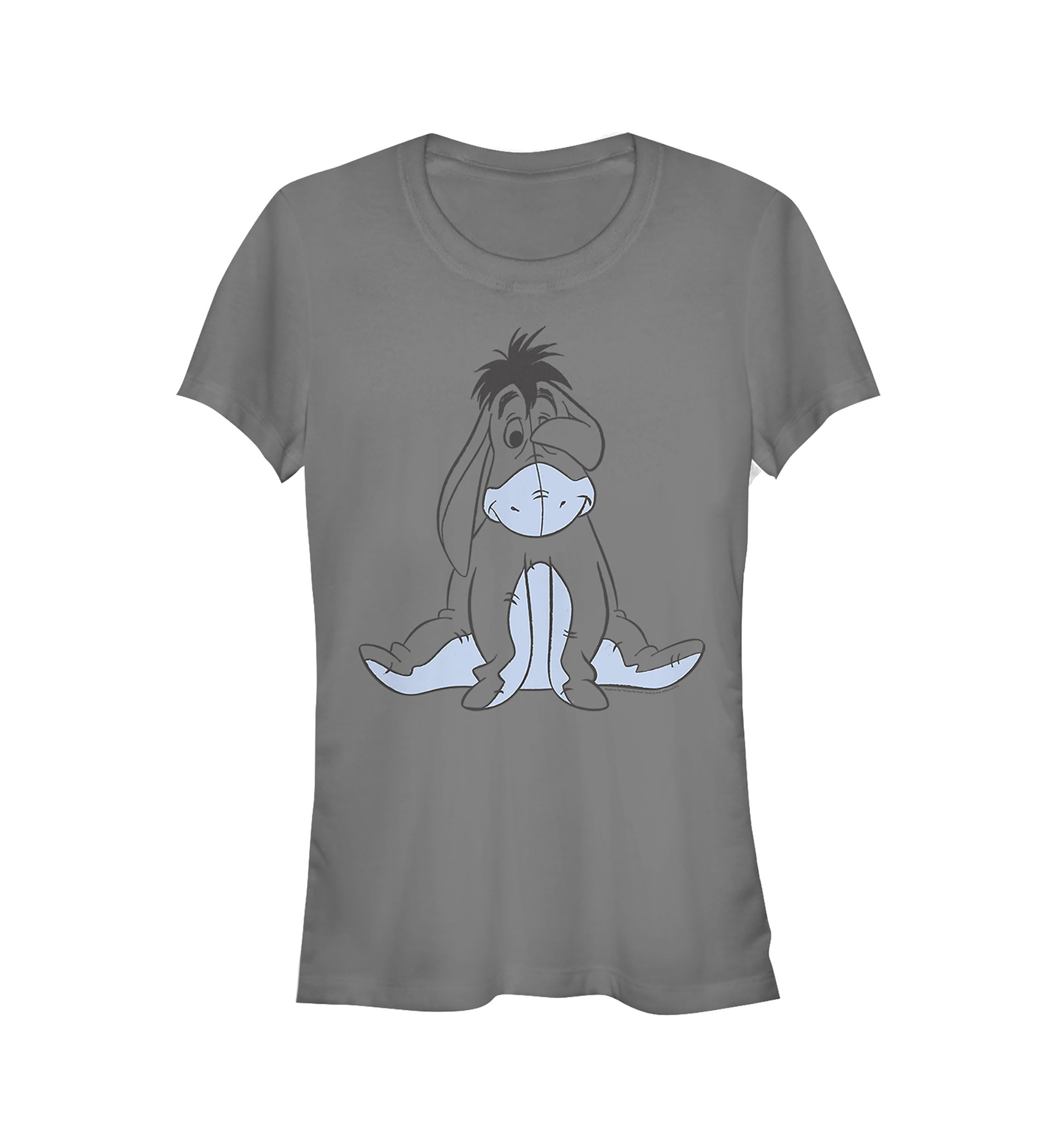 Juniors Licensed Disney Basic Sketch Eeyore T-Shirt