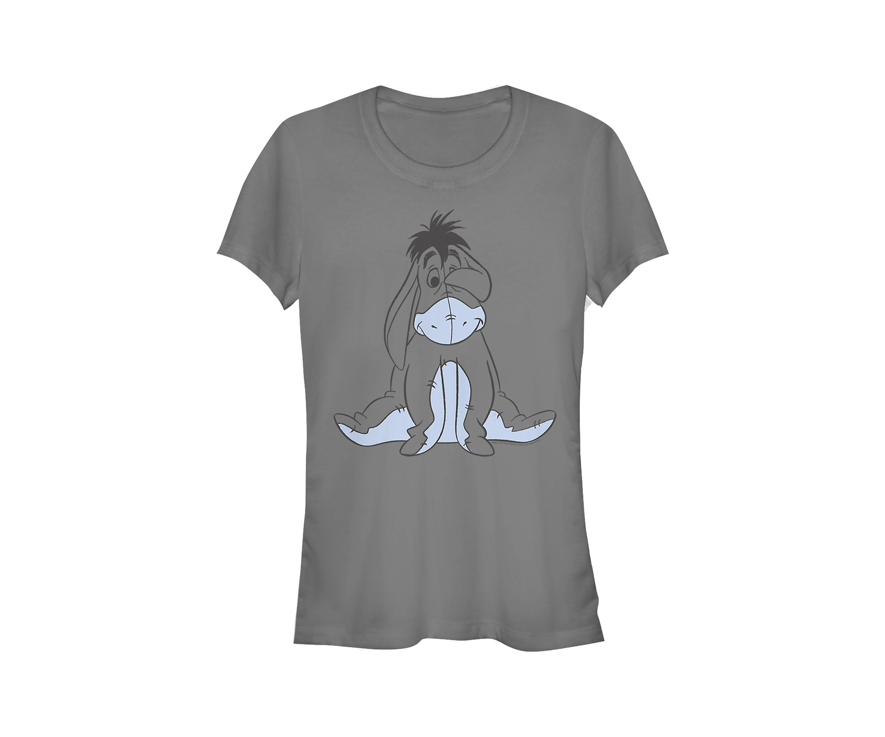 Juniors Licensed Disney Basic Sketch Eeyore T-Shirt