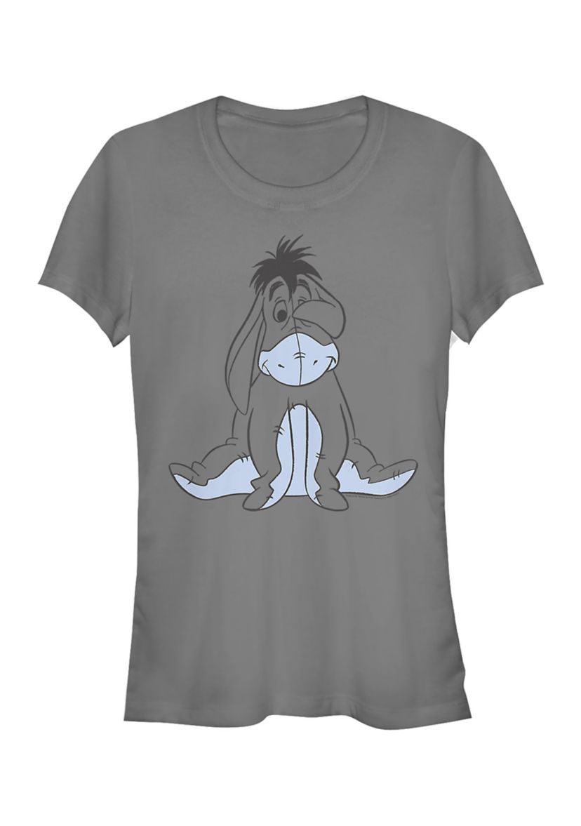 Juniors Licensed Disney Basic Sketch Eeyore T-Shirt