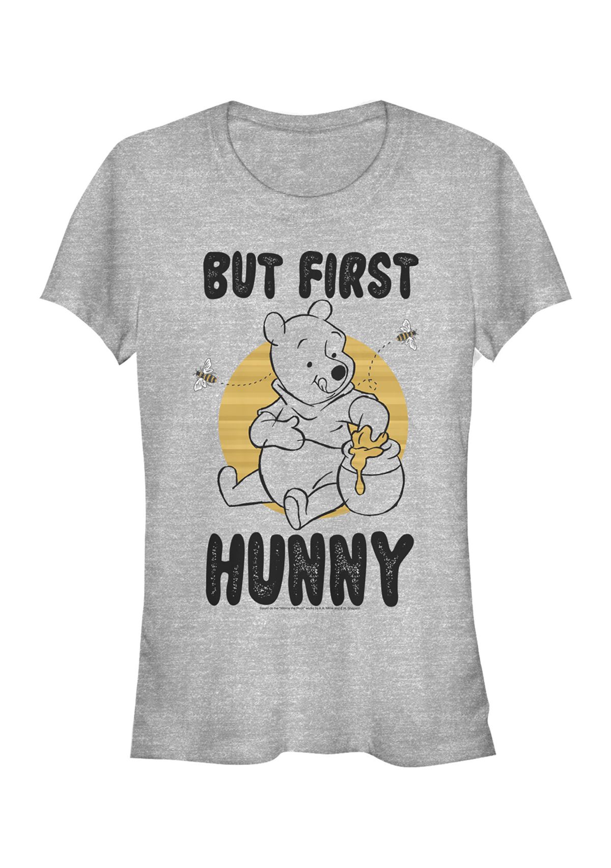 Juniors Officially Licensed Disney Winnie the Pooh T-Shirt