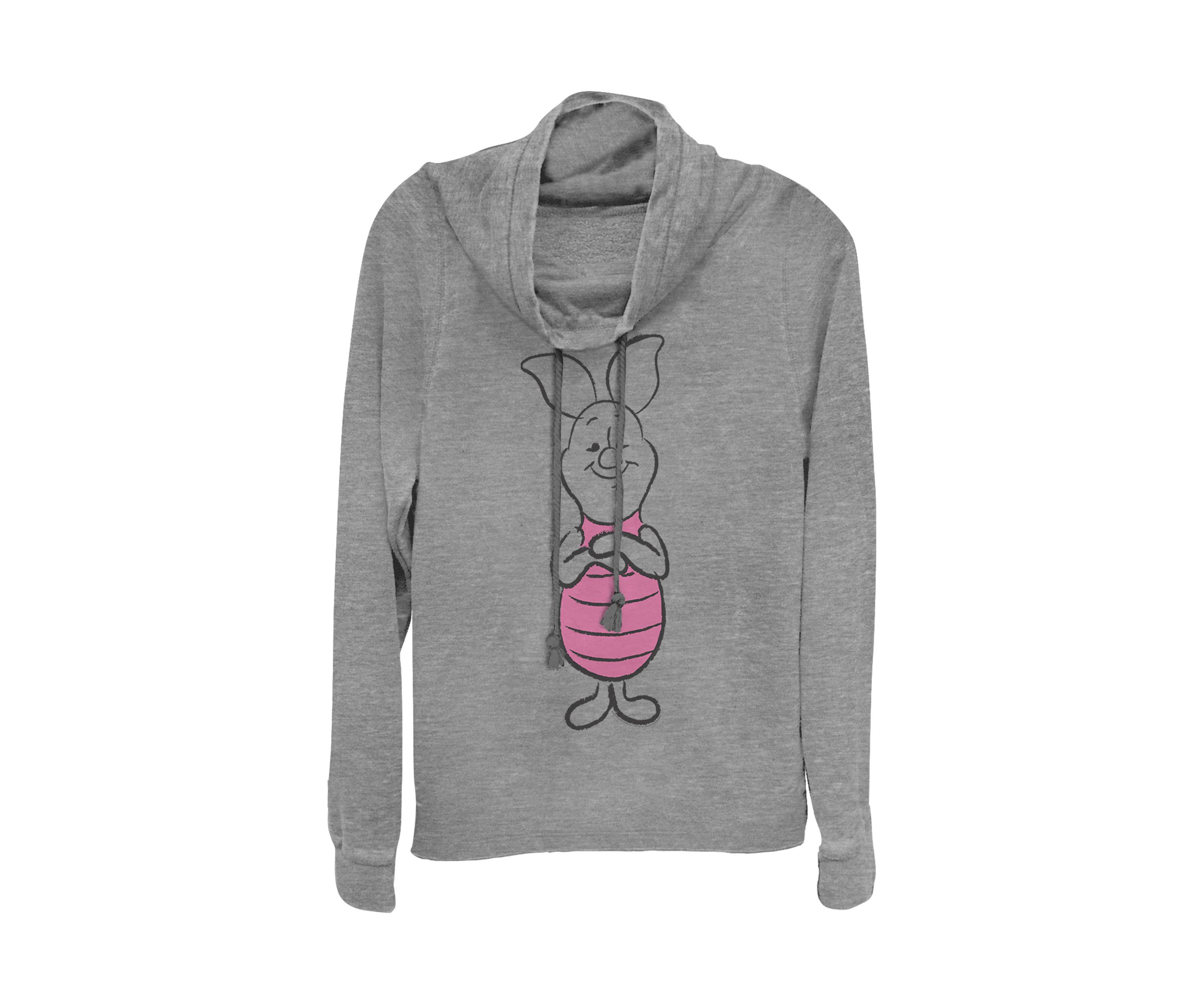Juniors Licensed Disney Basic Sketch Piglet Pullover Top