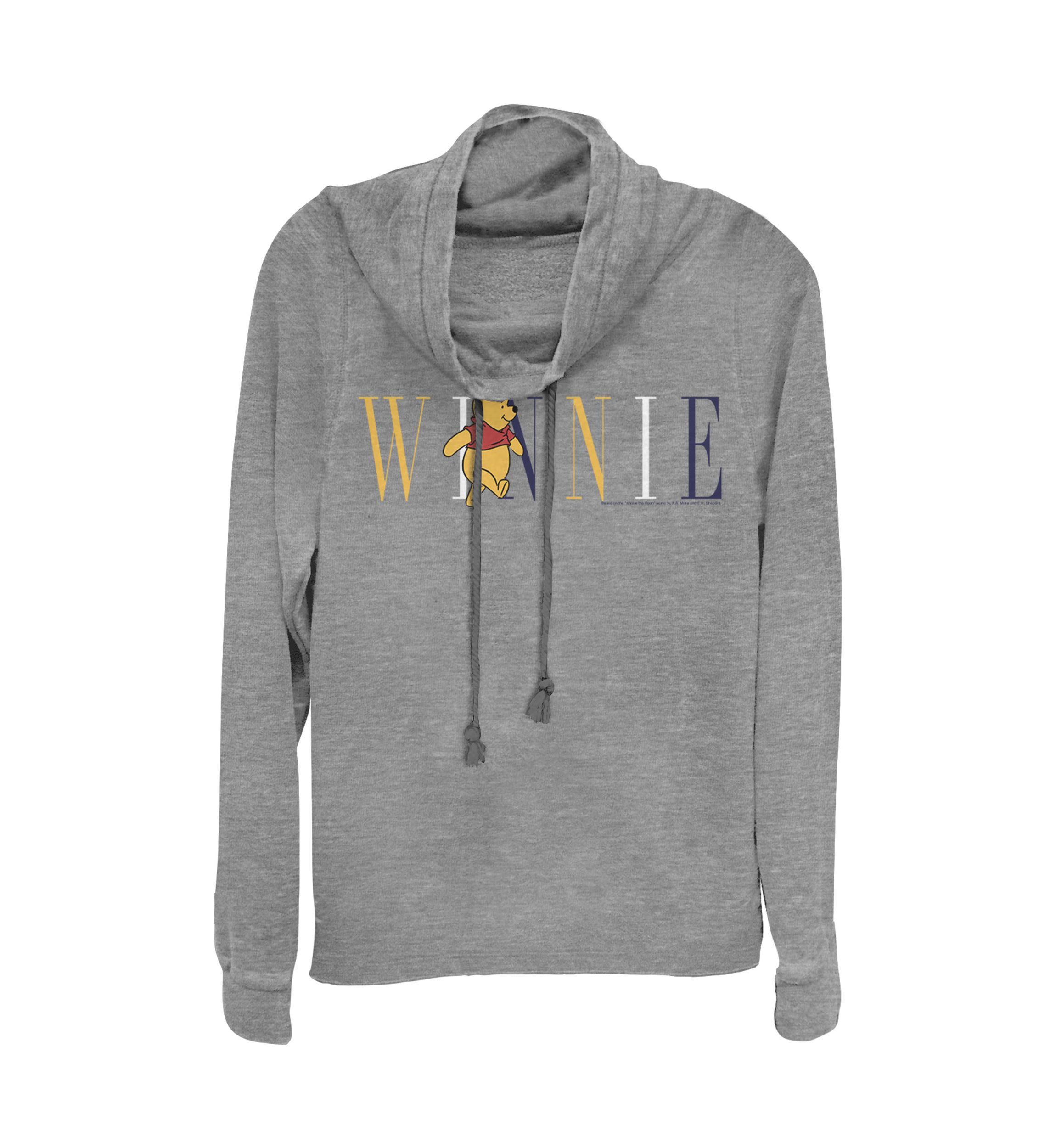 Juniors Licensed Disney Pooh Fashion Pullover Top