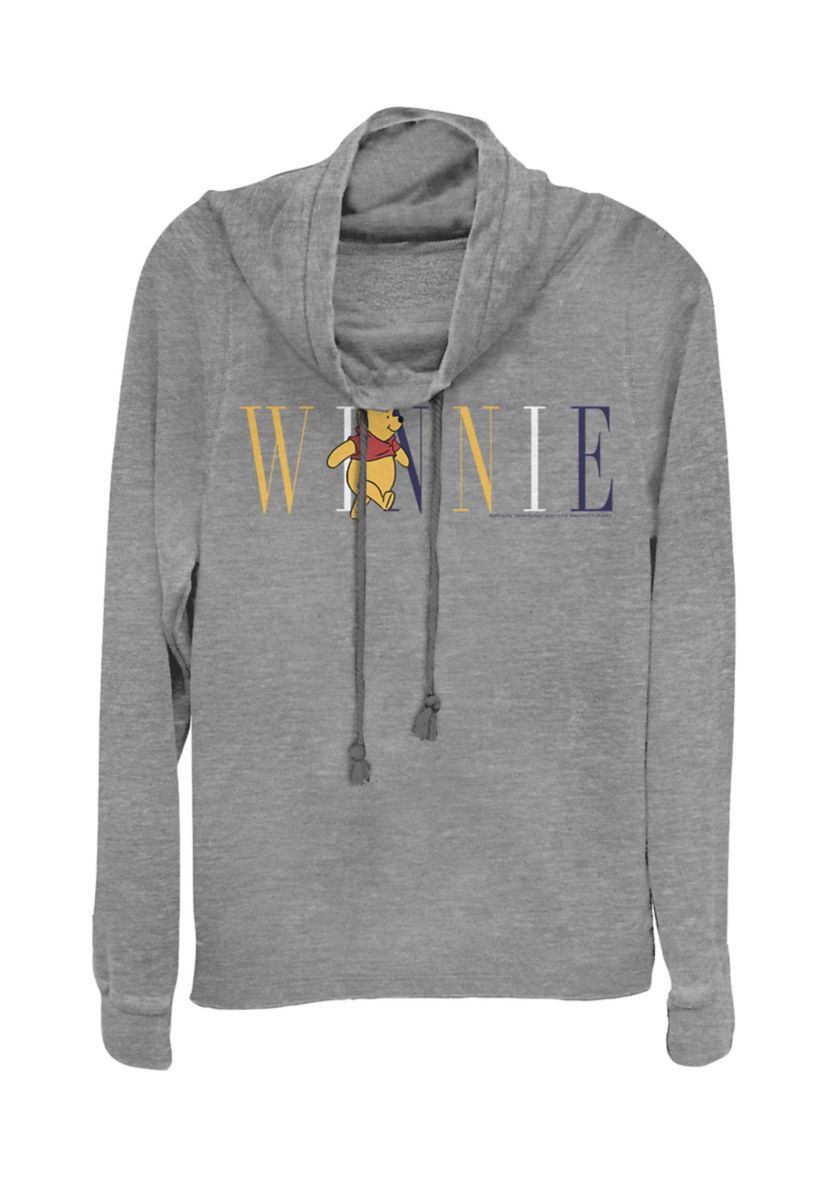 Juniors Licensed Disney Pooh Fashion Pullover Top
