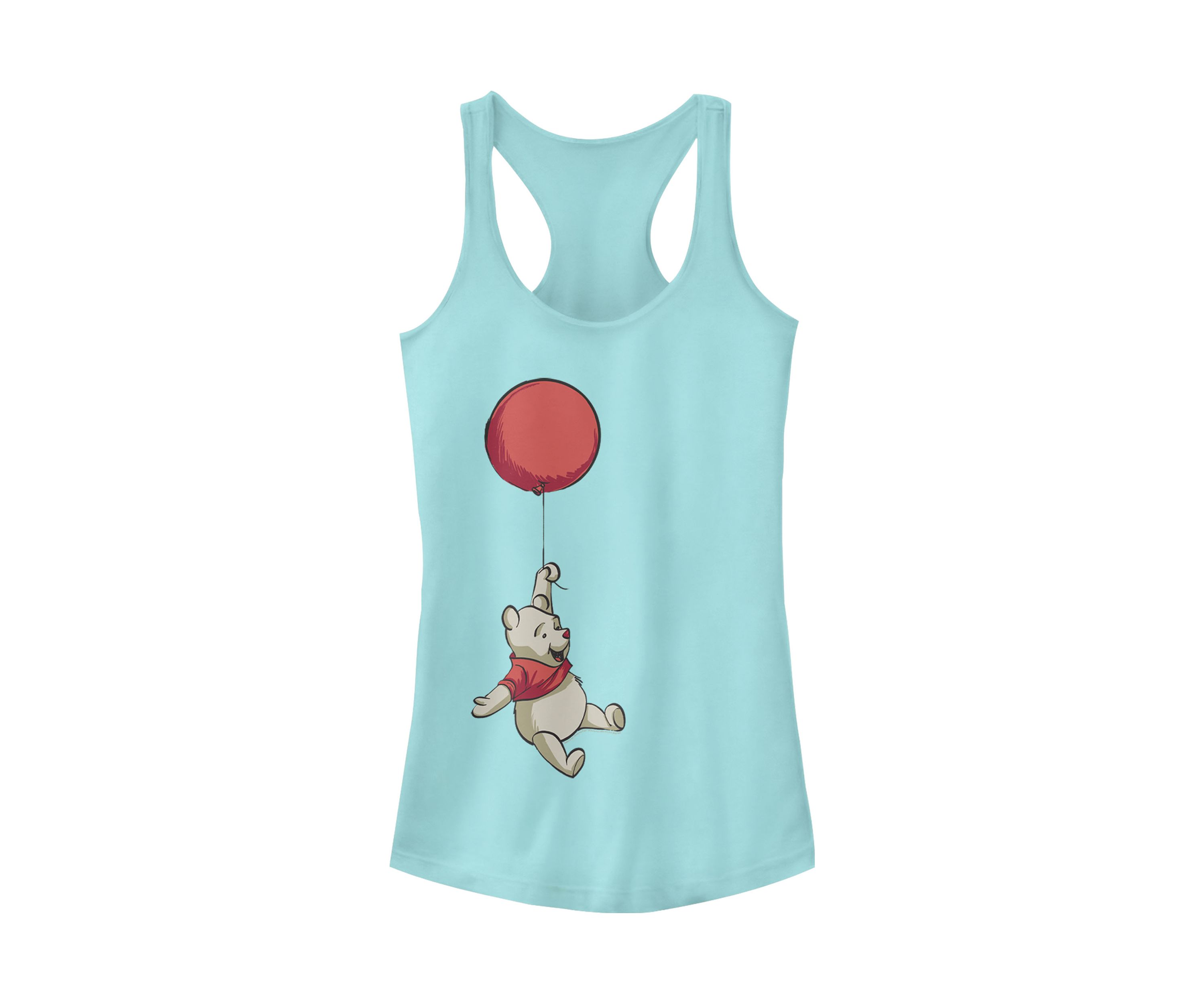 Juniors Licensed Disney Balloon Winnie Tank Top