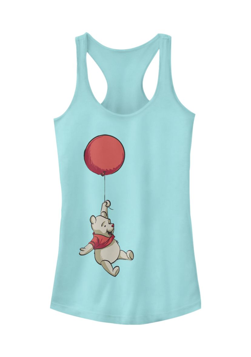Juniors Licensed Disney Balloon Winnie Tank Top