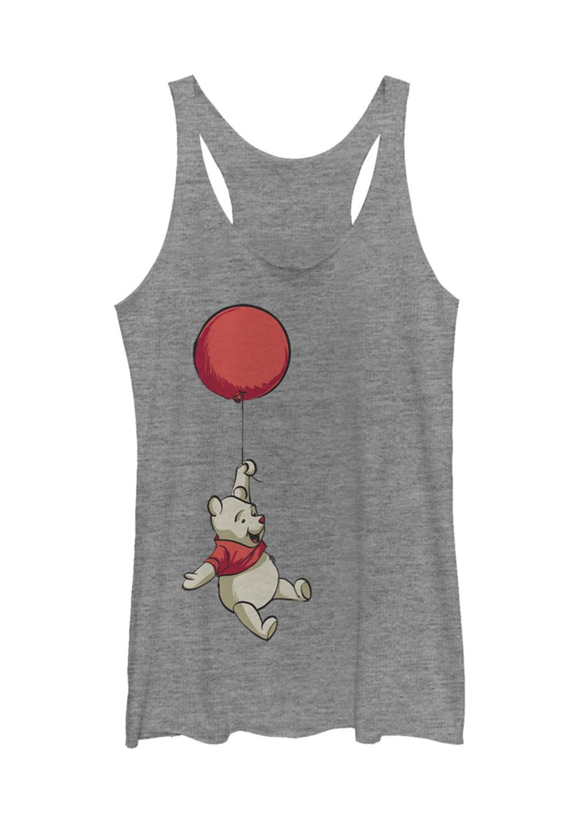 Juniors Licensed Disney Balloon Winnie Tank Top
