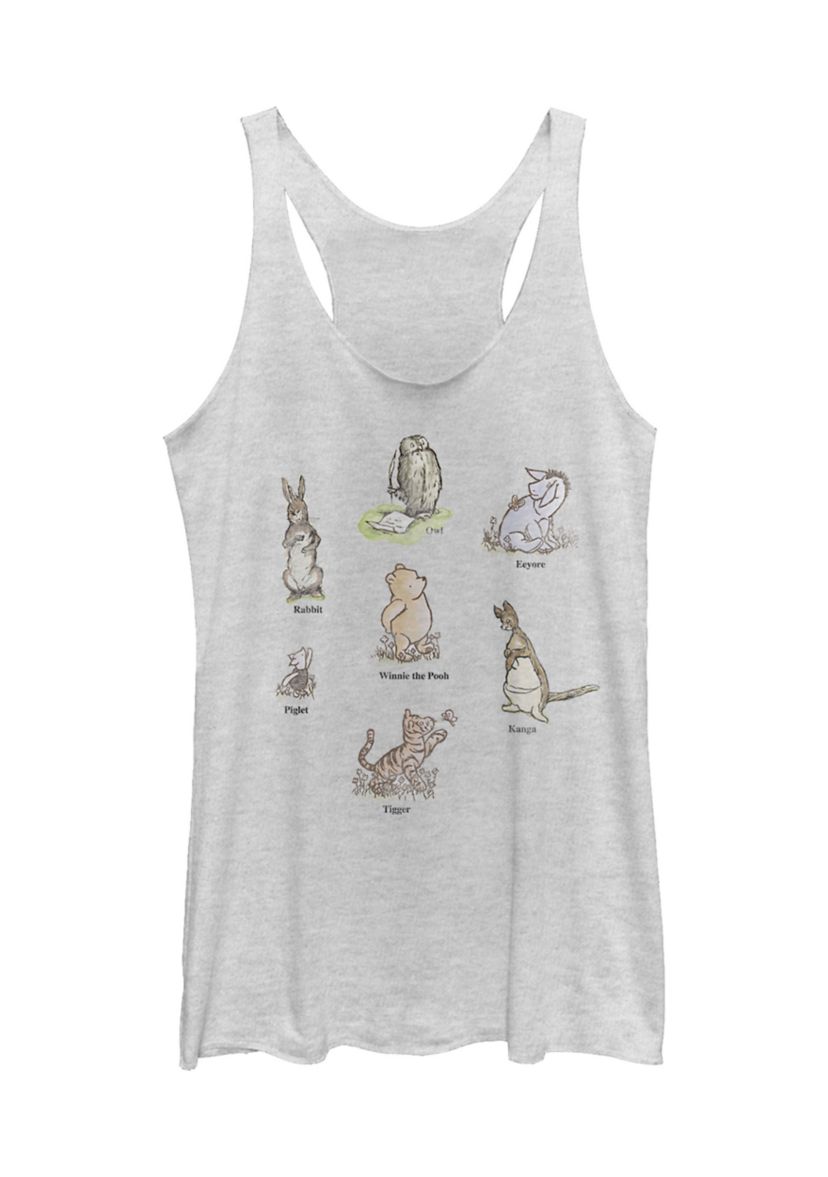 Juniors Licensed Disney Winnie Poster Tank Top