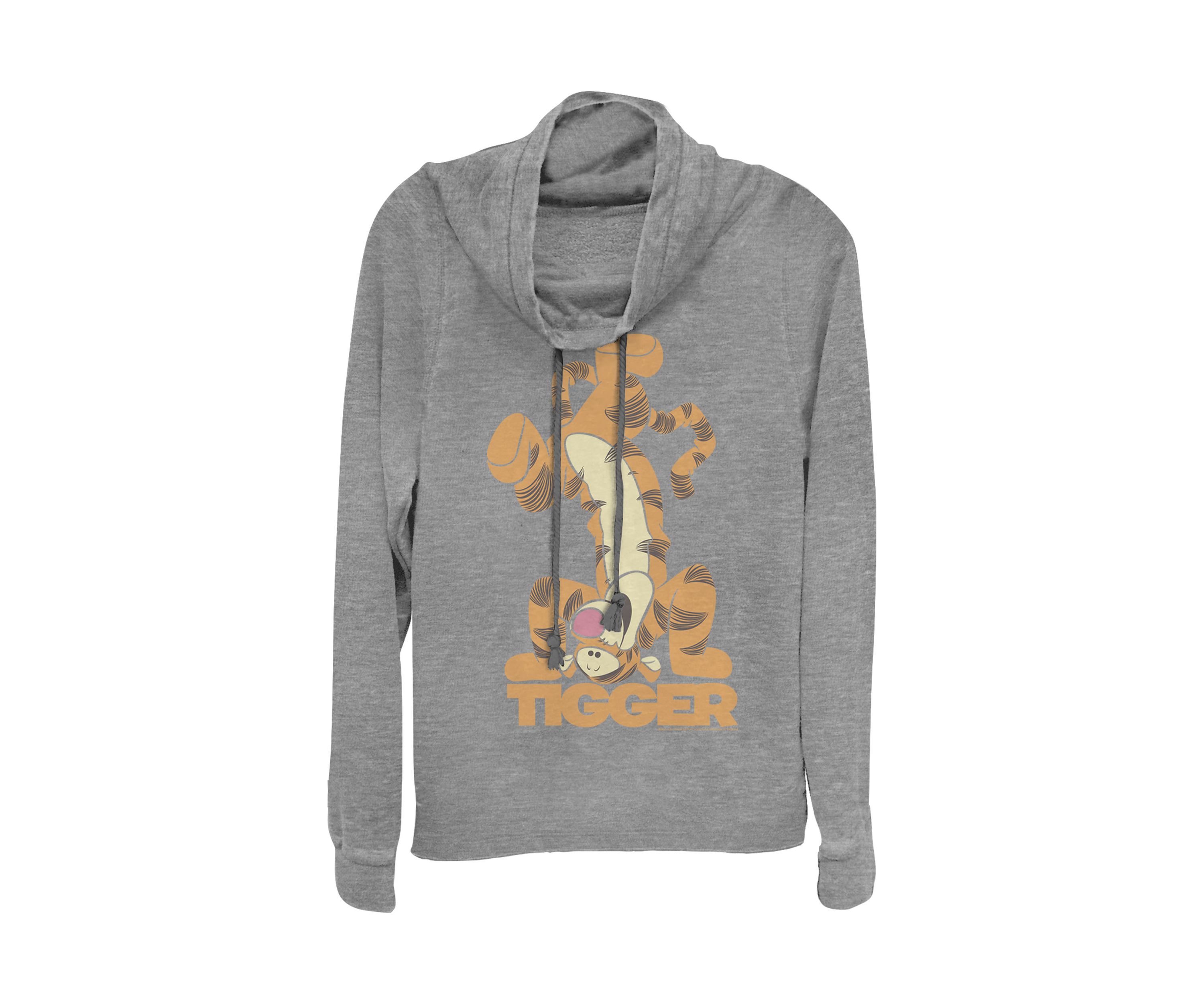 Juniors Licensed Disney Tigger Bounce Pullover Top