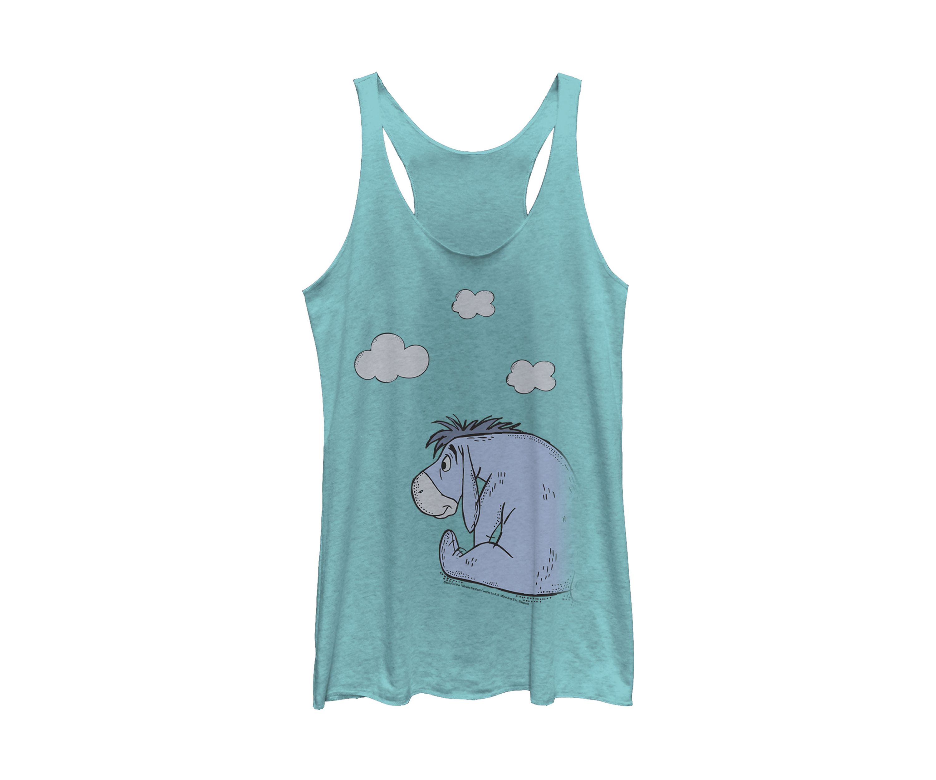 Juniors Licensed Disney Cloudy Eeyore Tank Top