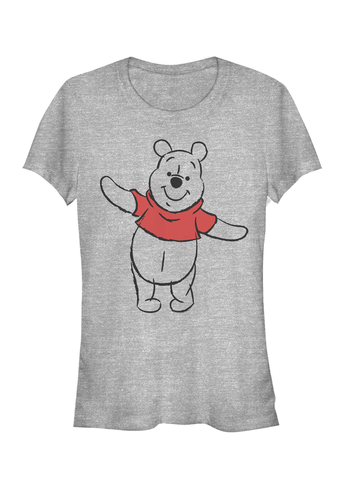 Juniors Officially Licensed Disney Winnie the Pooh T-Shirt