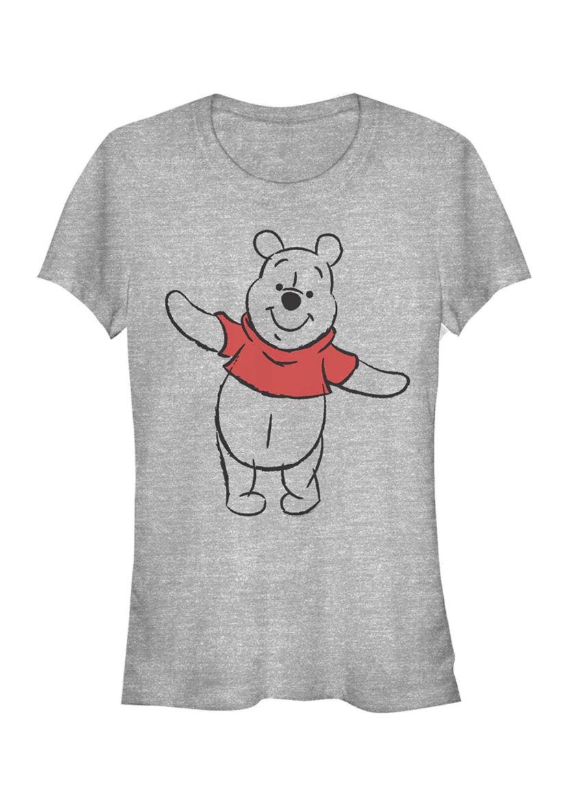 Juniors Officially Licensed Disney Winnie the Pooh T-Shirt