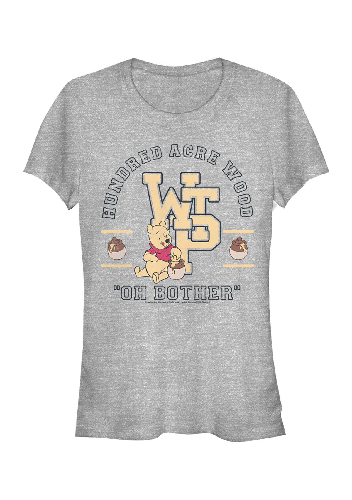Juniors Officially Licensed Disney Winnie the Pooh T-Shirt