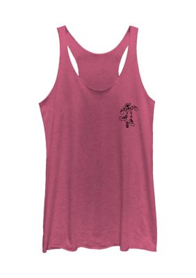 Officially Licensed Disney Winnie the Pooh Tank Top, Pink, X-Large