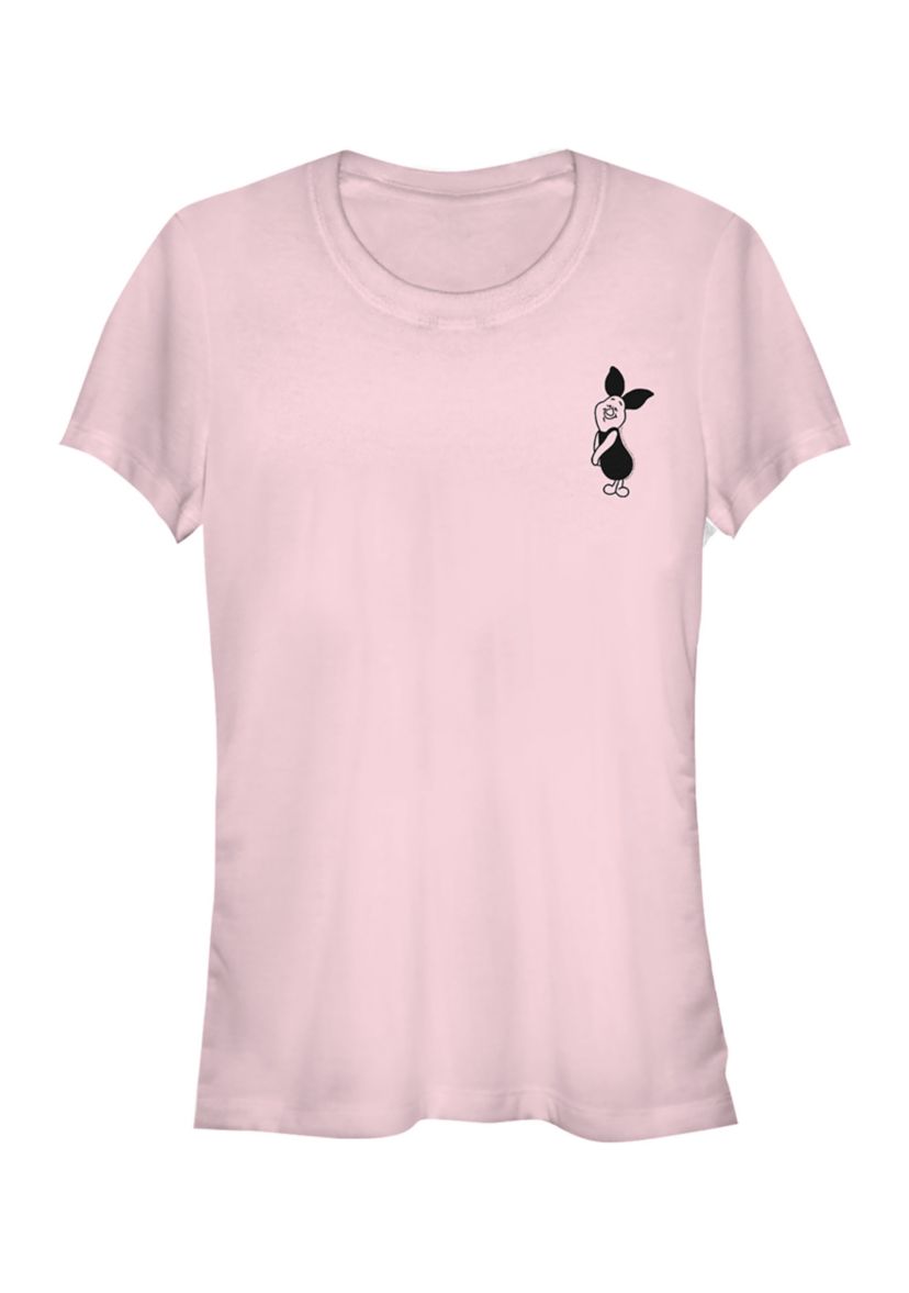 Juniors Licensed Disney Vintage Line Piglet T-Shirt