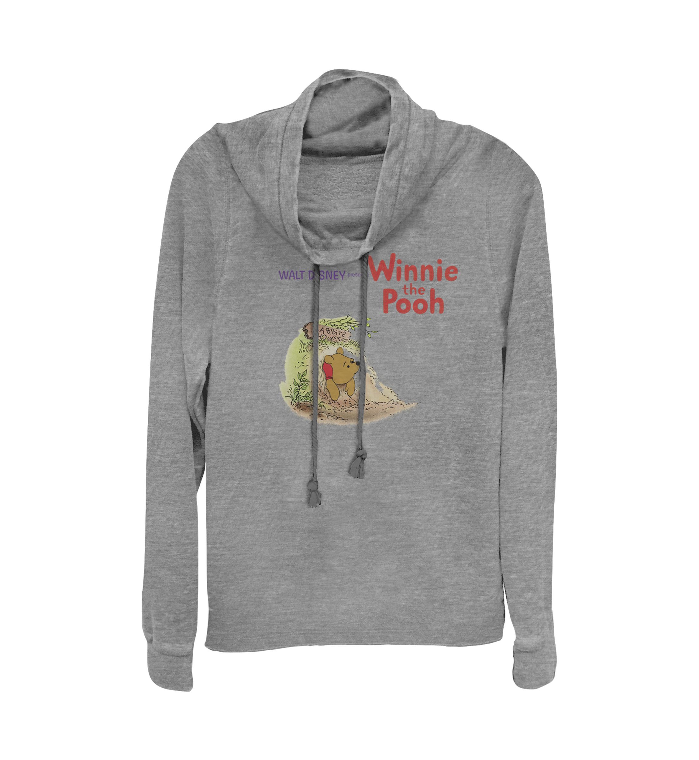 Juniors Licensed Disney Winnie The Pooh Vintage Pullover Top