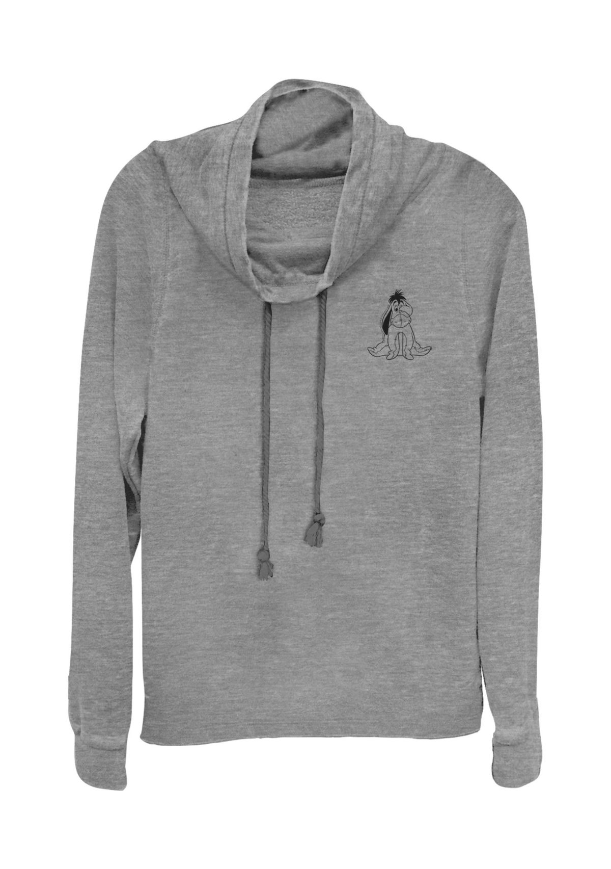 Juniors Licensed Disney Vintage Line Eeyore Pullover Top
