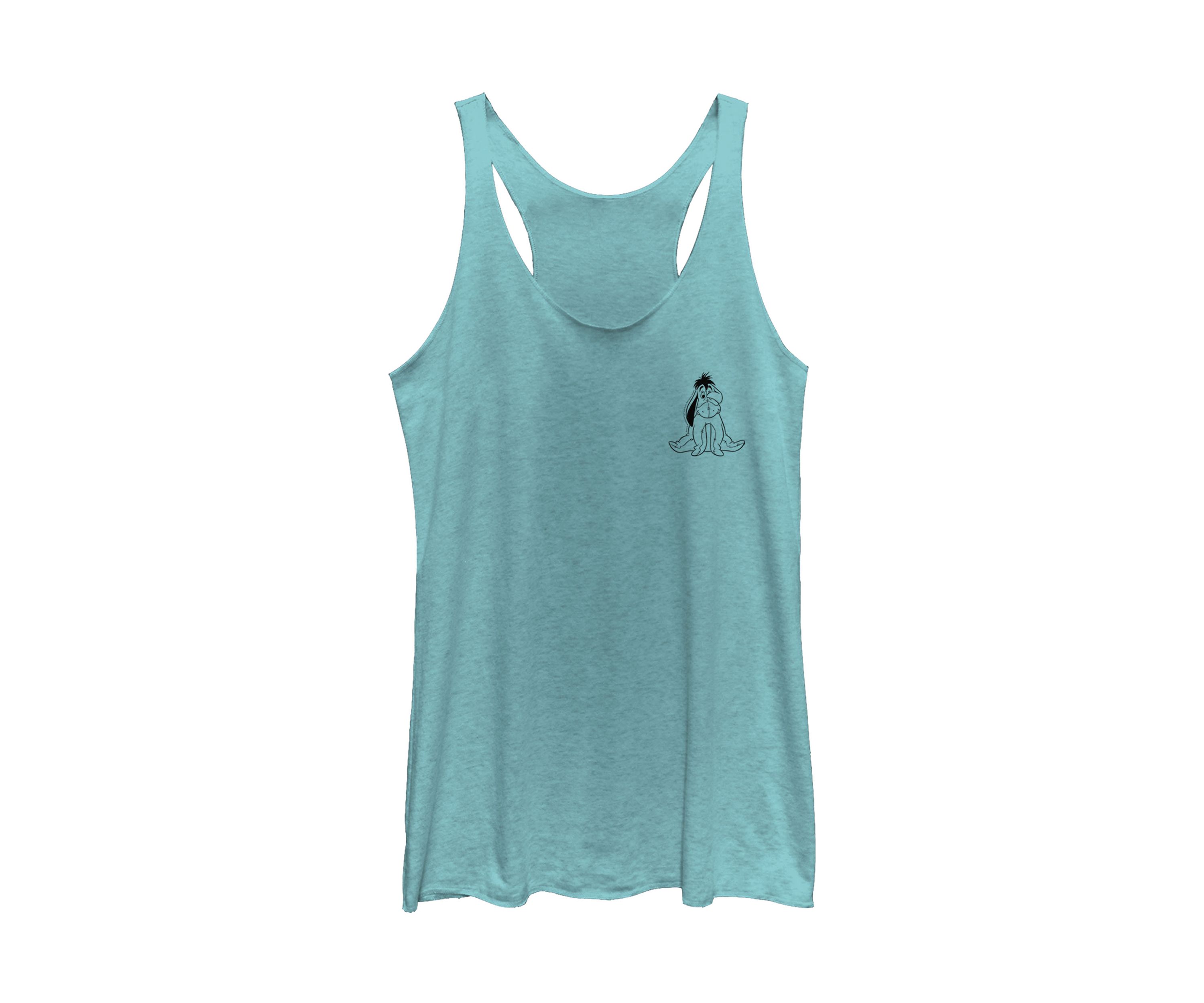 Juniors Licensed Disney Vintage Line Eeyore Tank Top