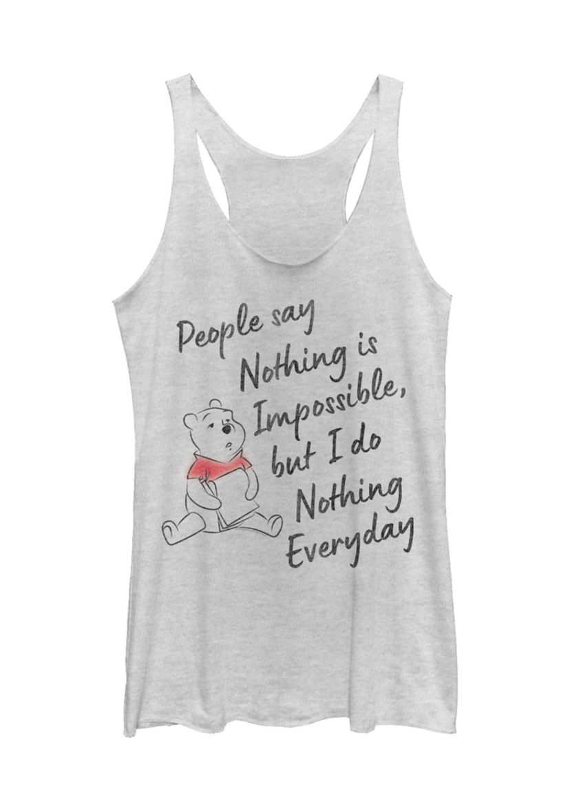 Juniors Officially Licensed Disney Winnie the Pooh Tank
