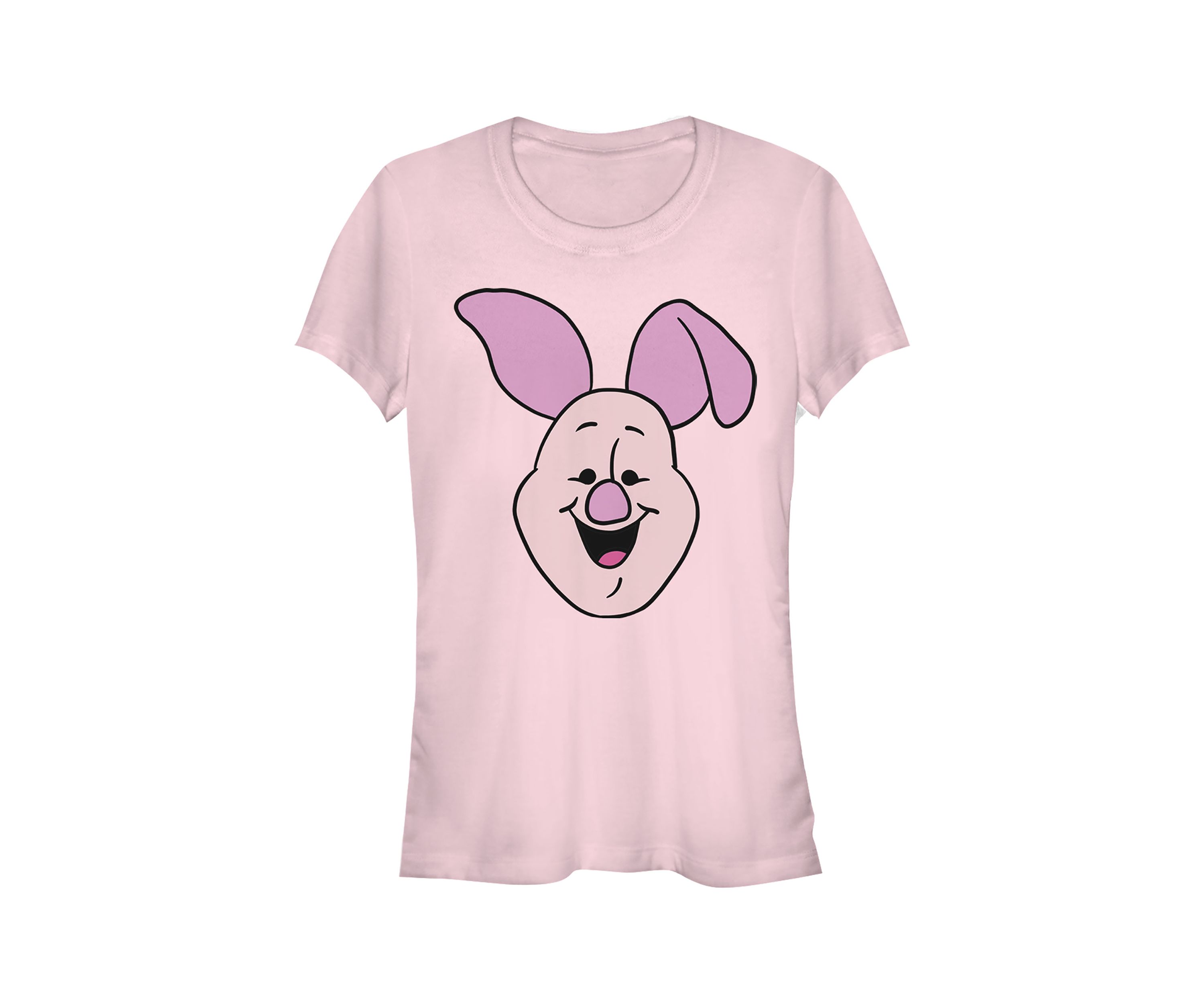 Juniors Licensed Disney Piglet Big Face T-Shirt