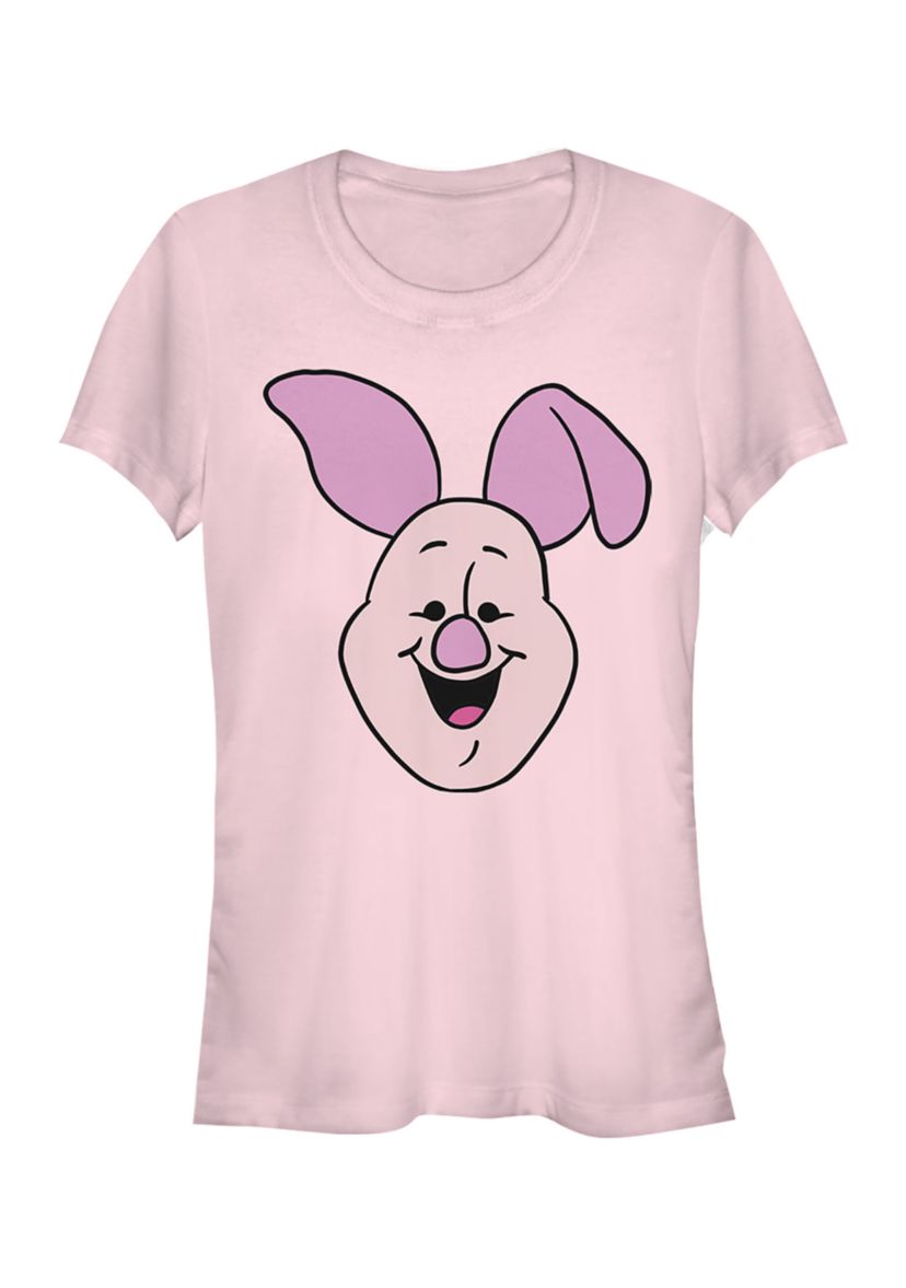 Juniors Licensed Disney Piglet Big Face T-Shirt