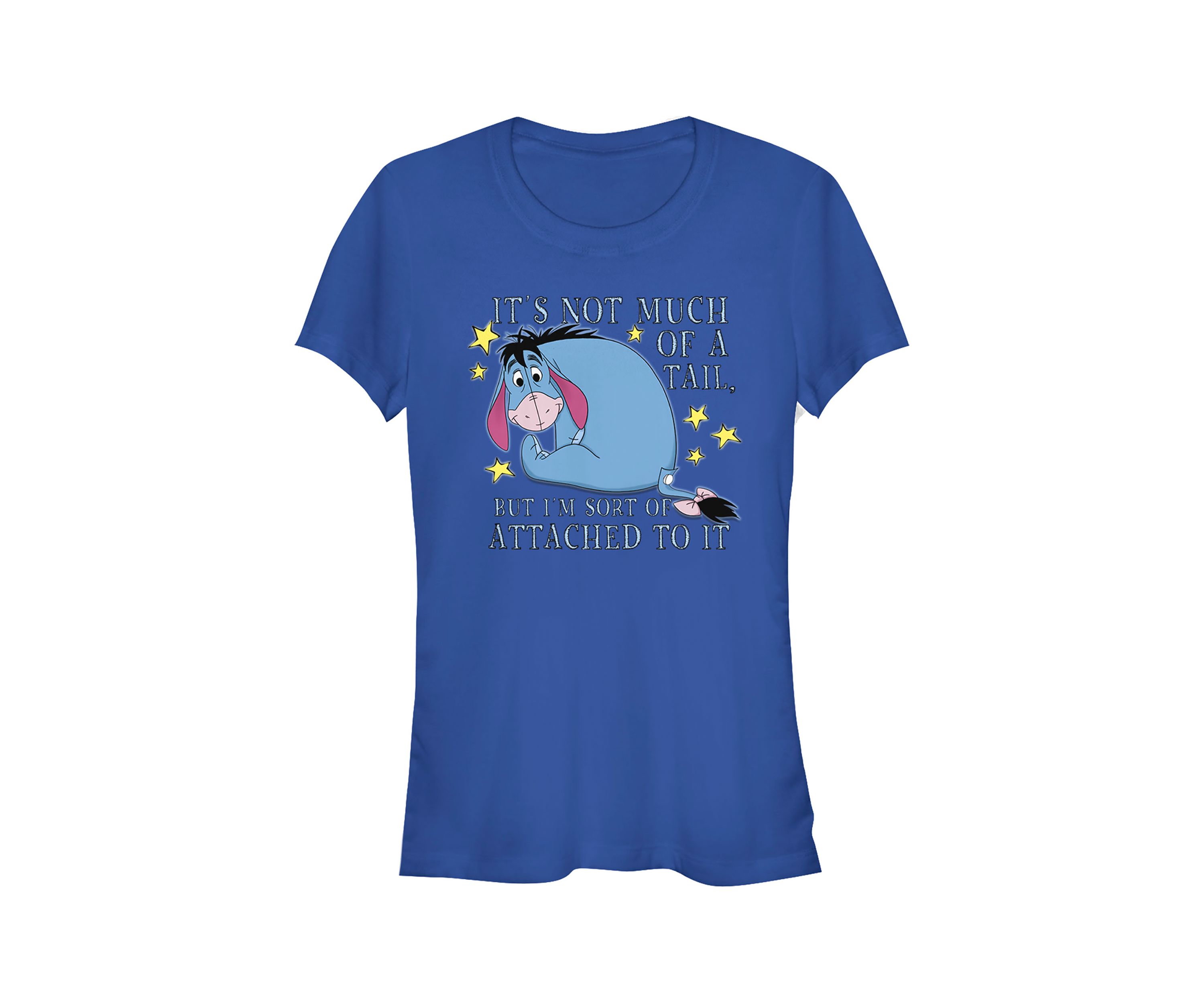 Juniors Licensed Disney Sort Of Attached T-Shirt